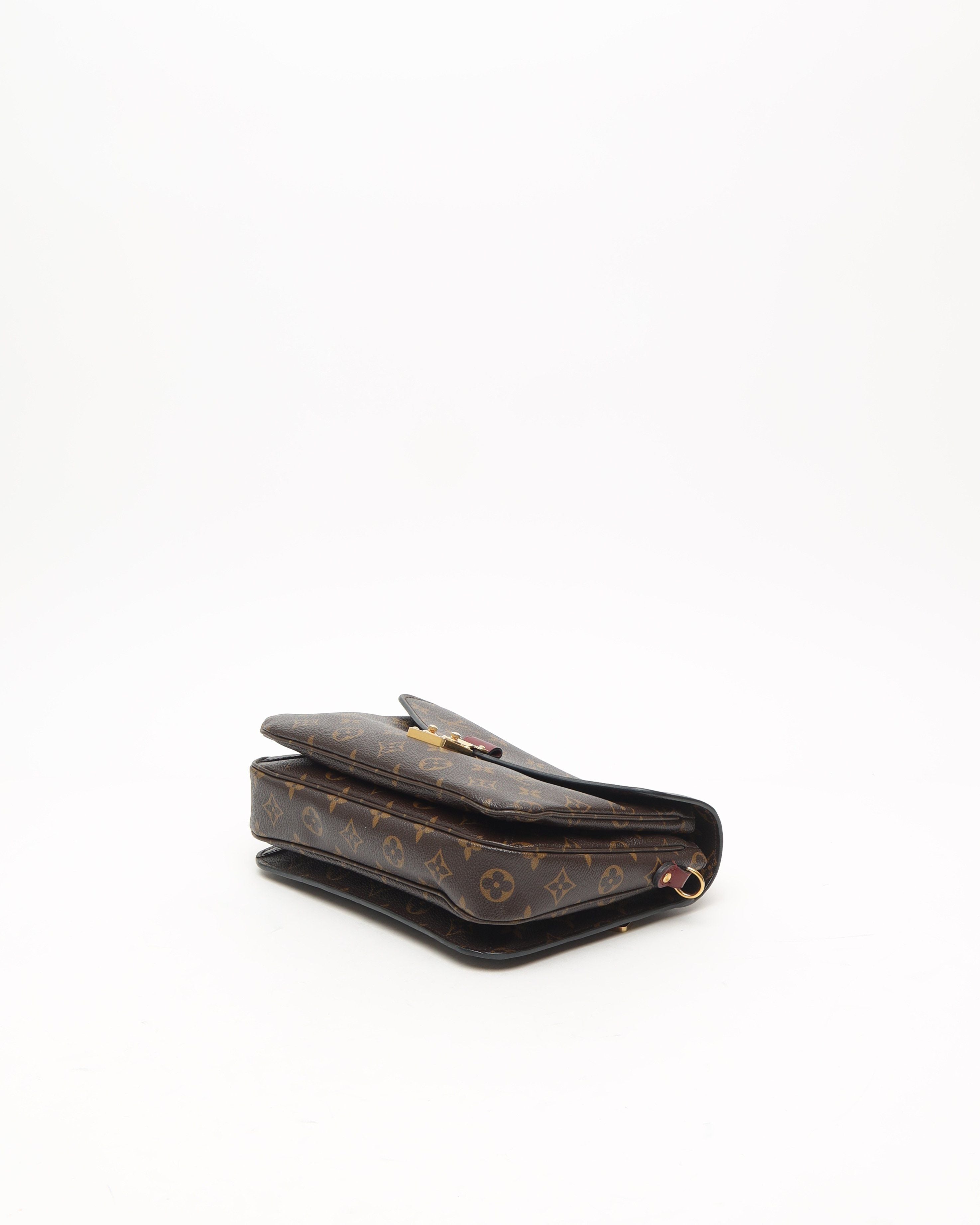Louis Vuitton Braided Monogram Pochette Metis Bag