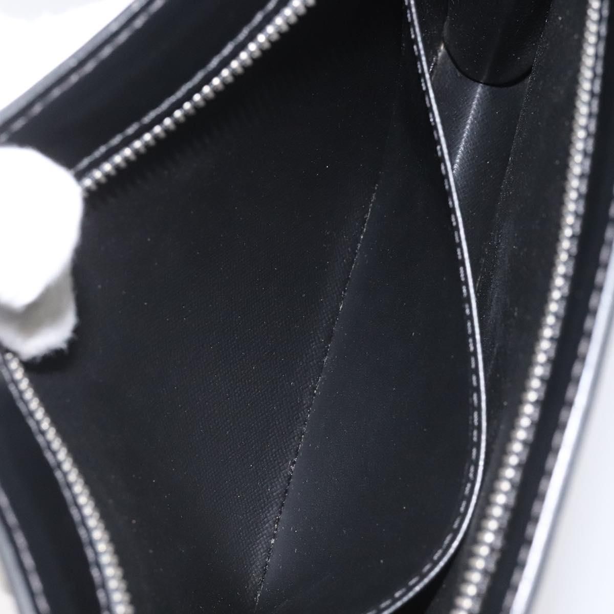 Louis Vuitton Epi Pochette Homme Clutch Bag Black Noir M 52522 Lv Auth
