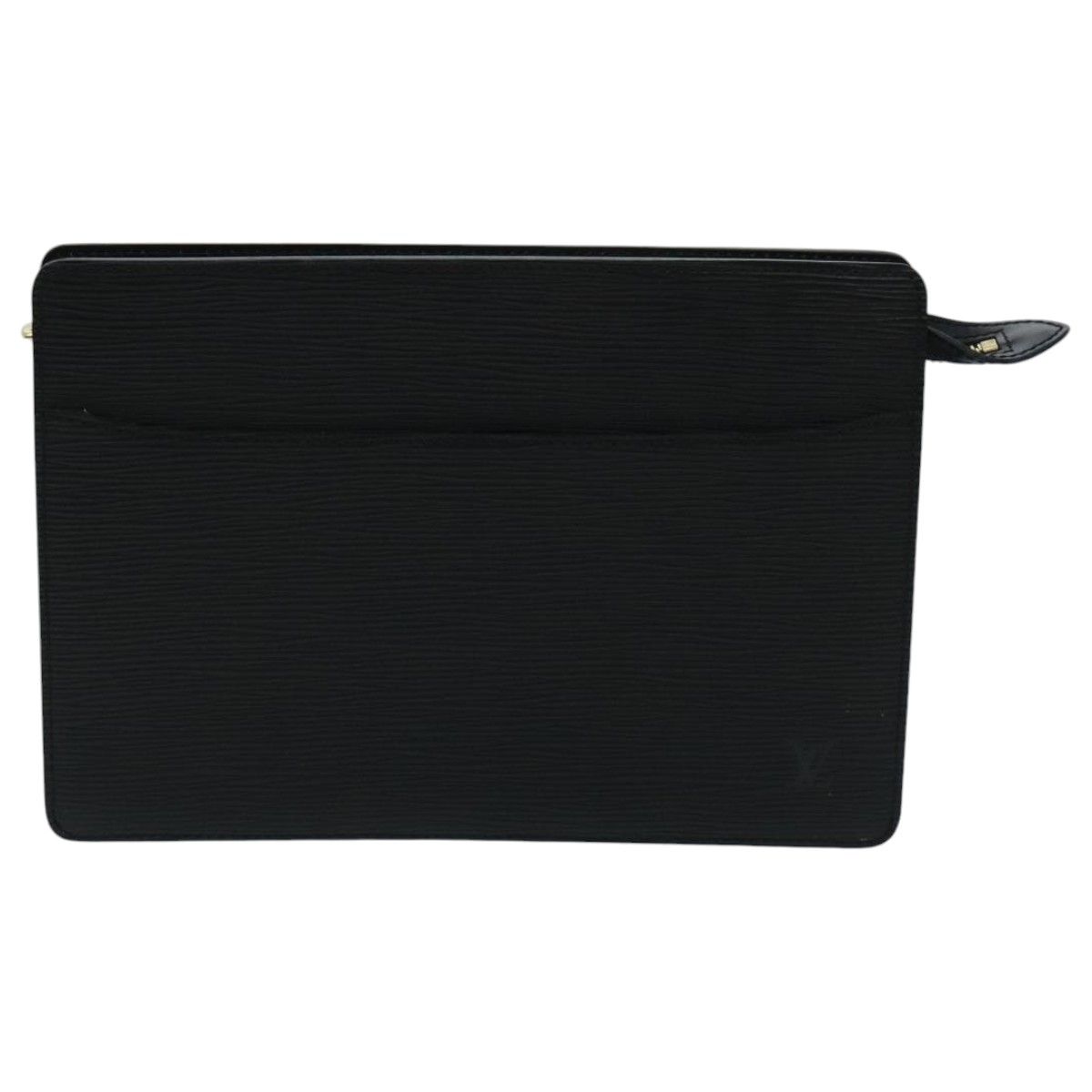 Louis Vuitton Epi Pochette Homme Clutch Bag Black Noir M 52522 Lv Auth
