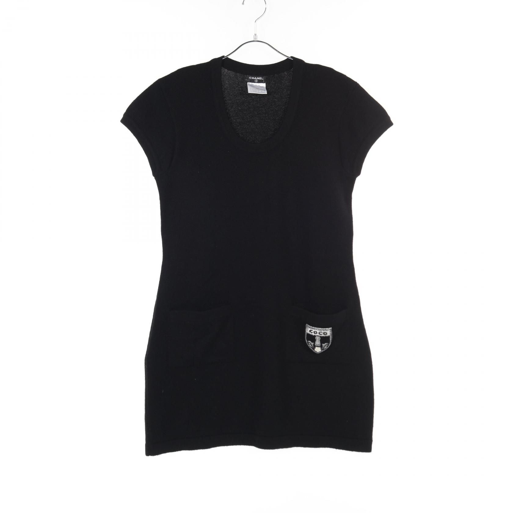 Chanel Black Dress Other Cashmere P 31847