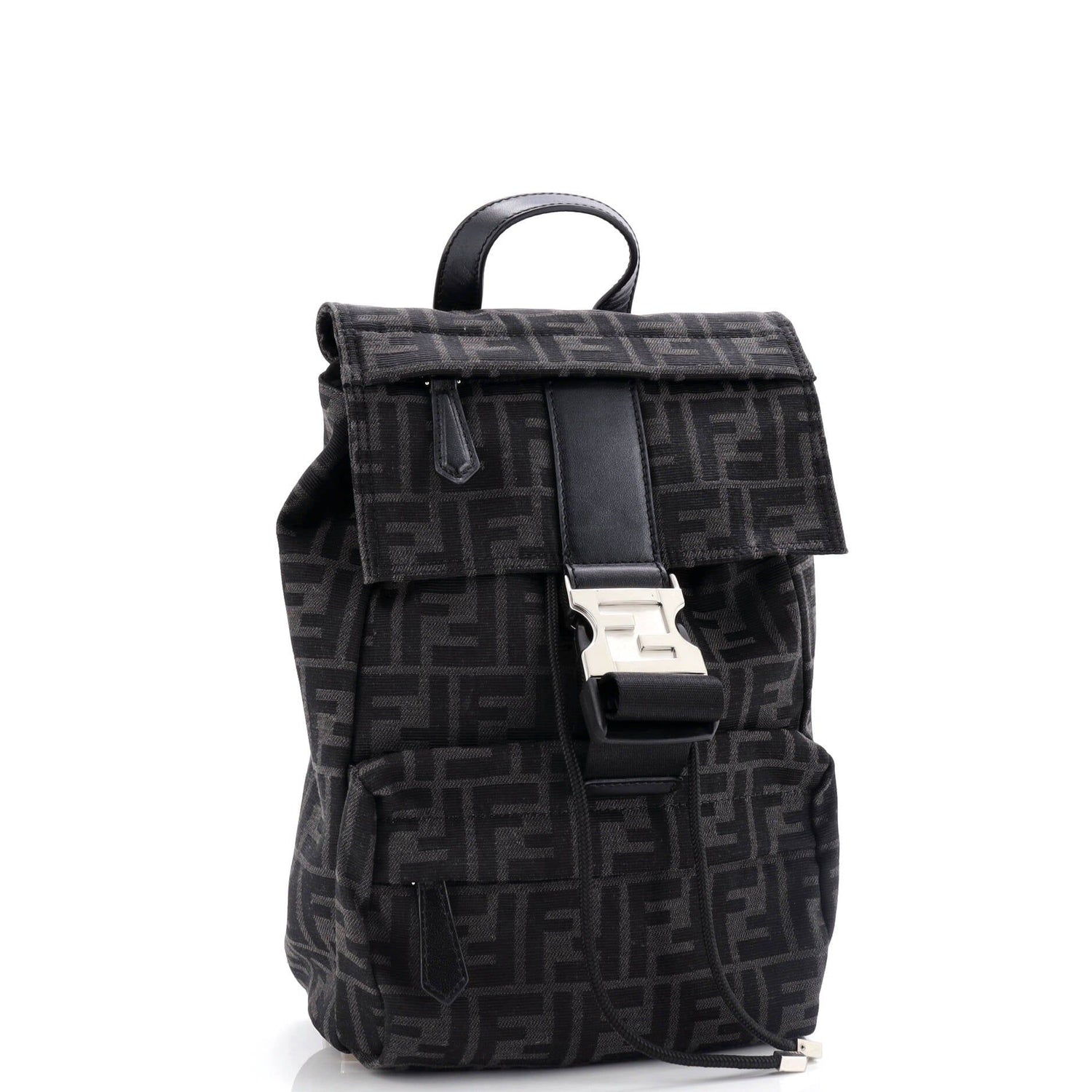Fendi Fendiness Backpack Zucca Canvas Small