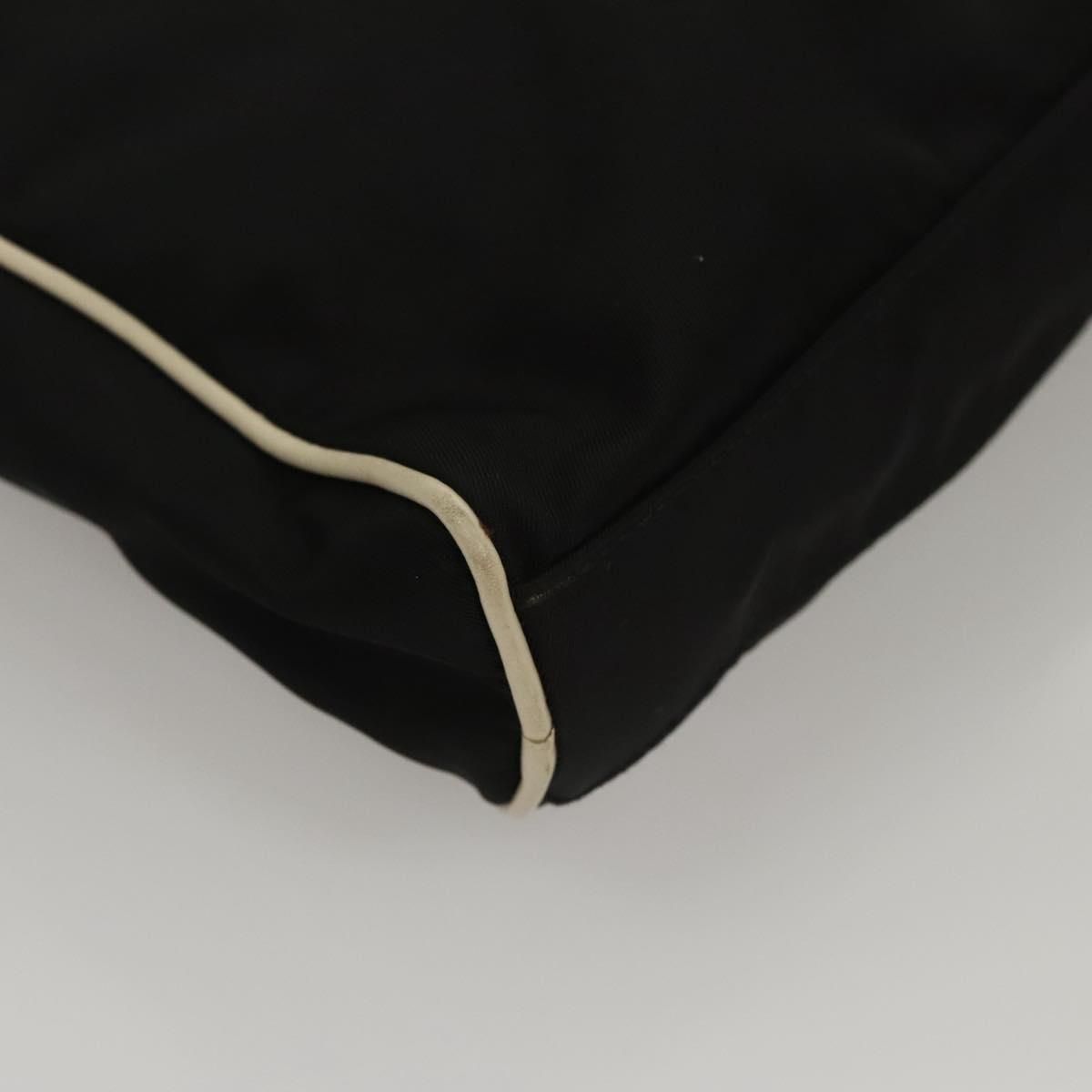 Prada Shoulder Bag Nylon Black Auth