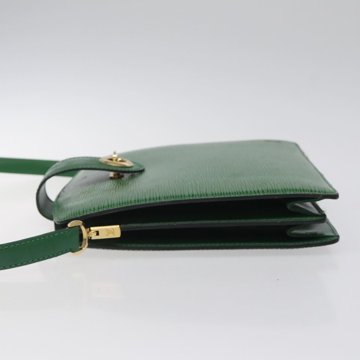 Louis Vuitton Epi Capuchin Shoulder Bag Green M 52344 Lv Auth