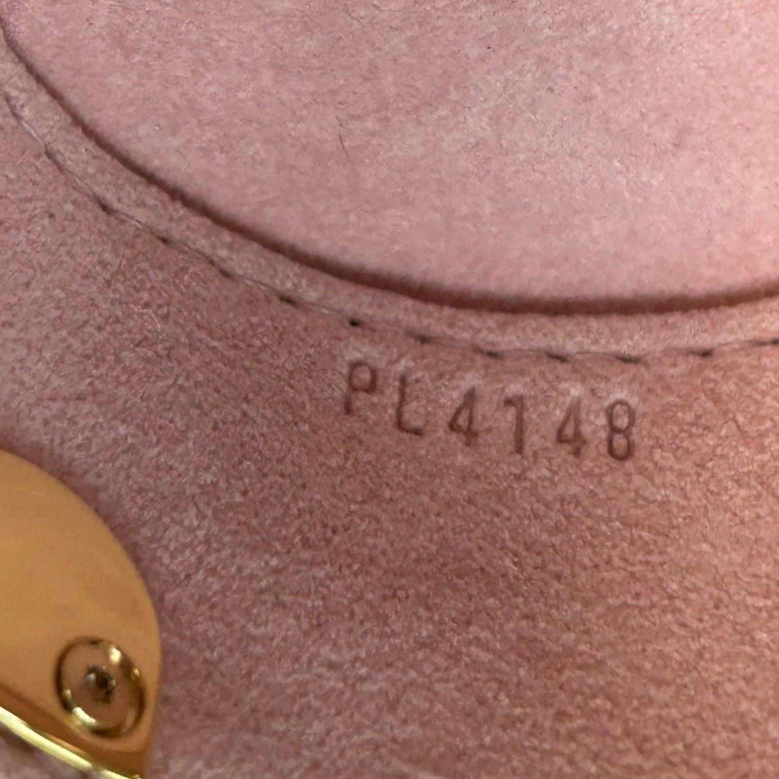 Louis Vuitton Perfume Travel Case Epi Leather Pink Ls 0149