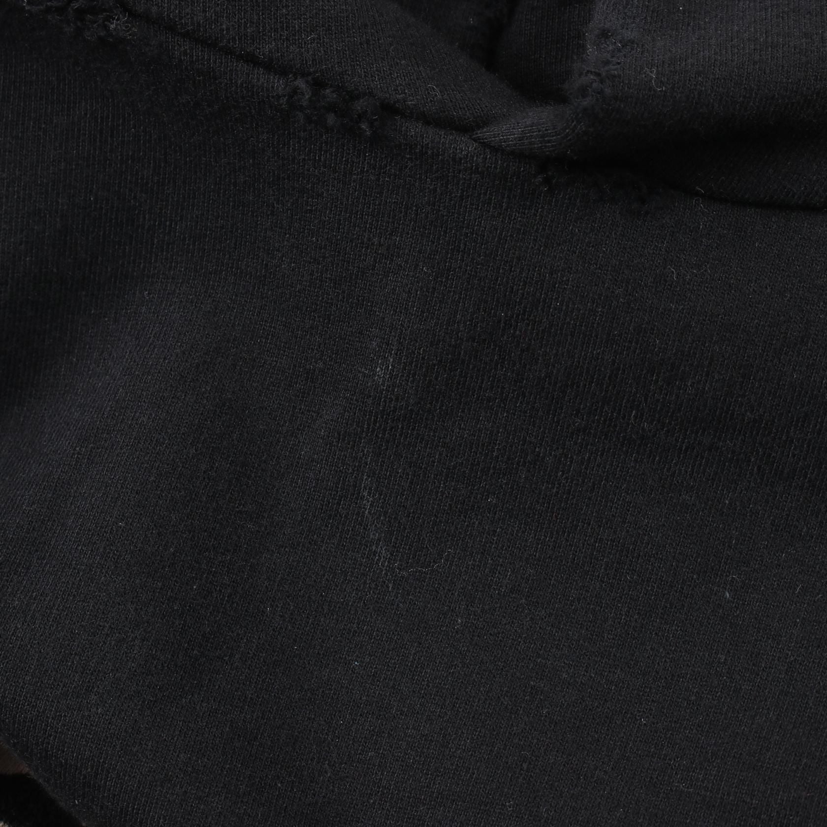 Balenciaga Hand-drawn Bb Icon Hoodie Xs 620973 Cotton Black Mens