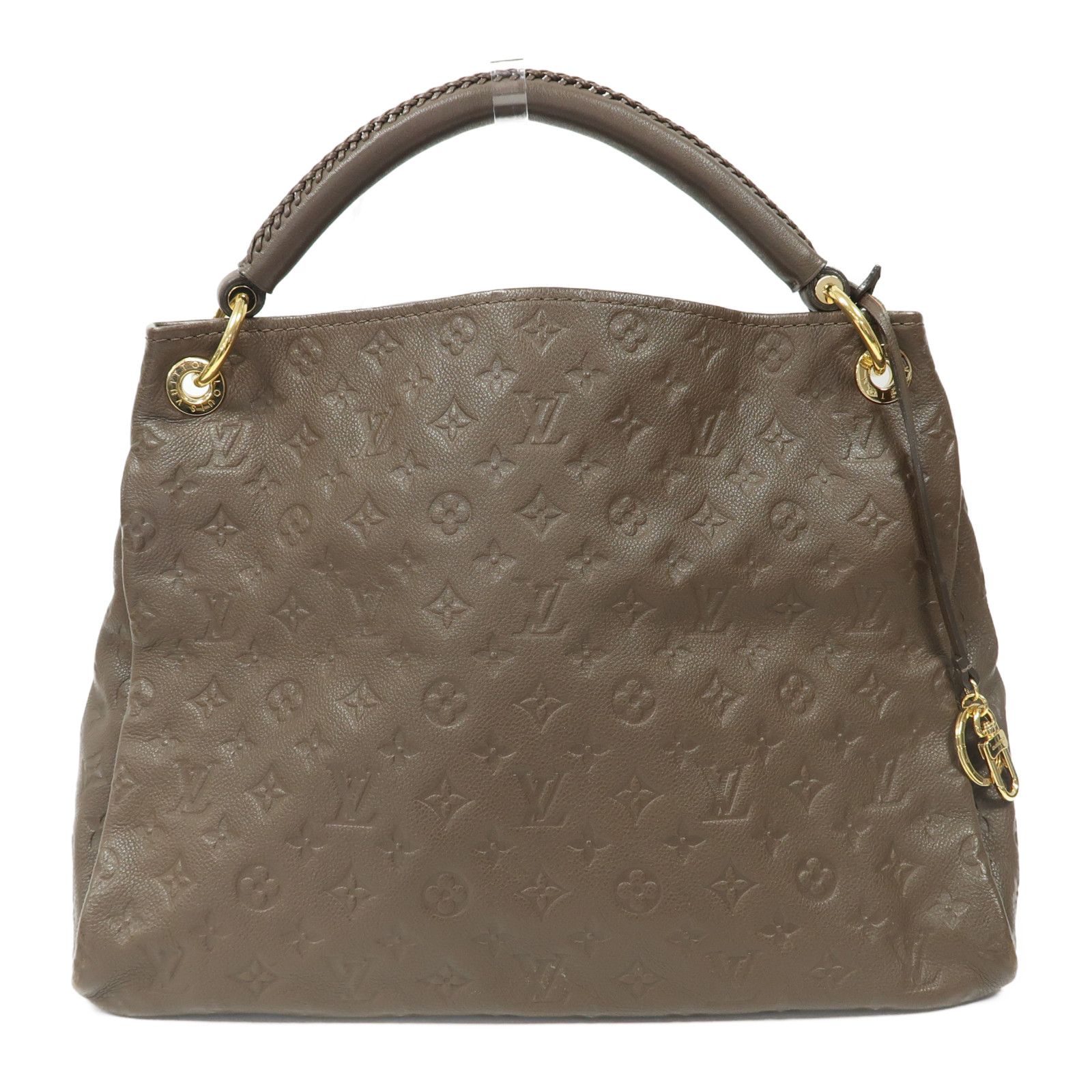 Louis Vuitton Cowhide Leather Artsy Mm Gold Shoulder Back Bag Color Brown Shoulder Bag M 94325