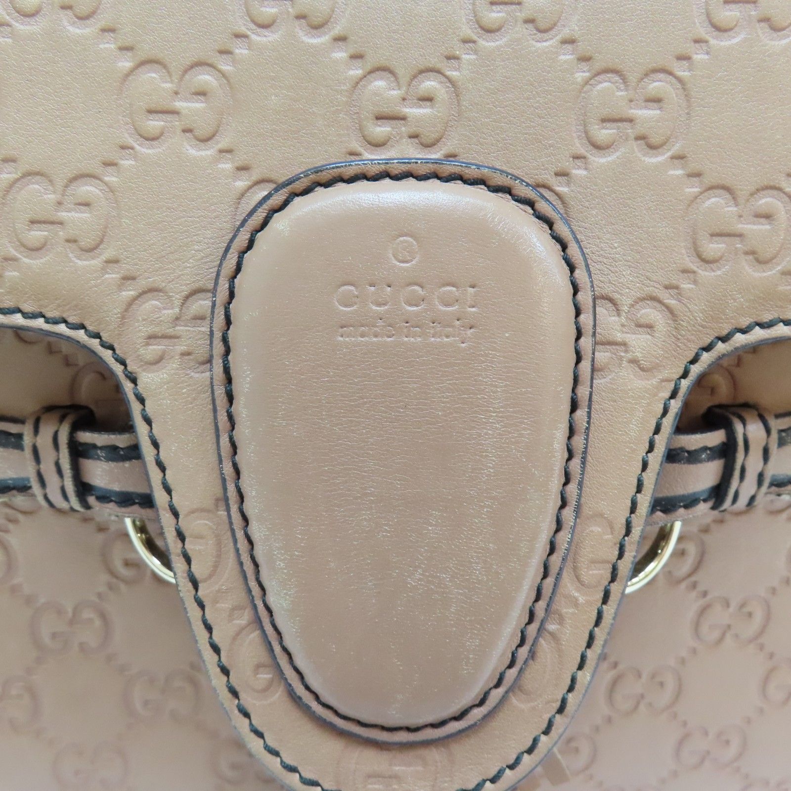 Gucci Guccissima Emily Shoulder Bag Calfskin Pink 295403