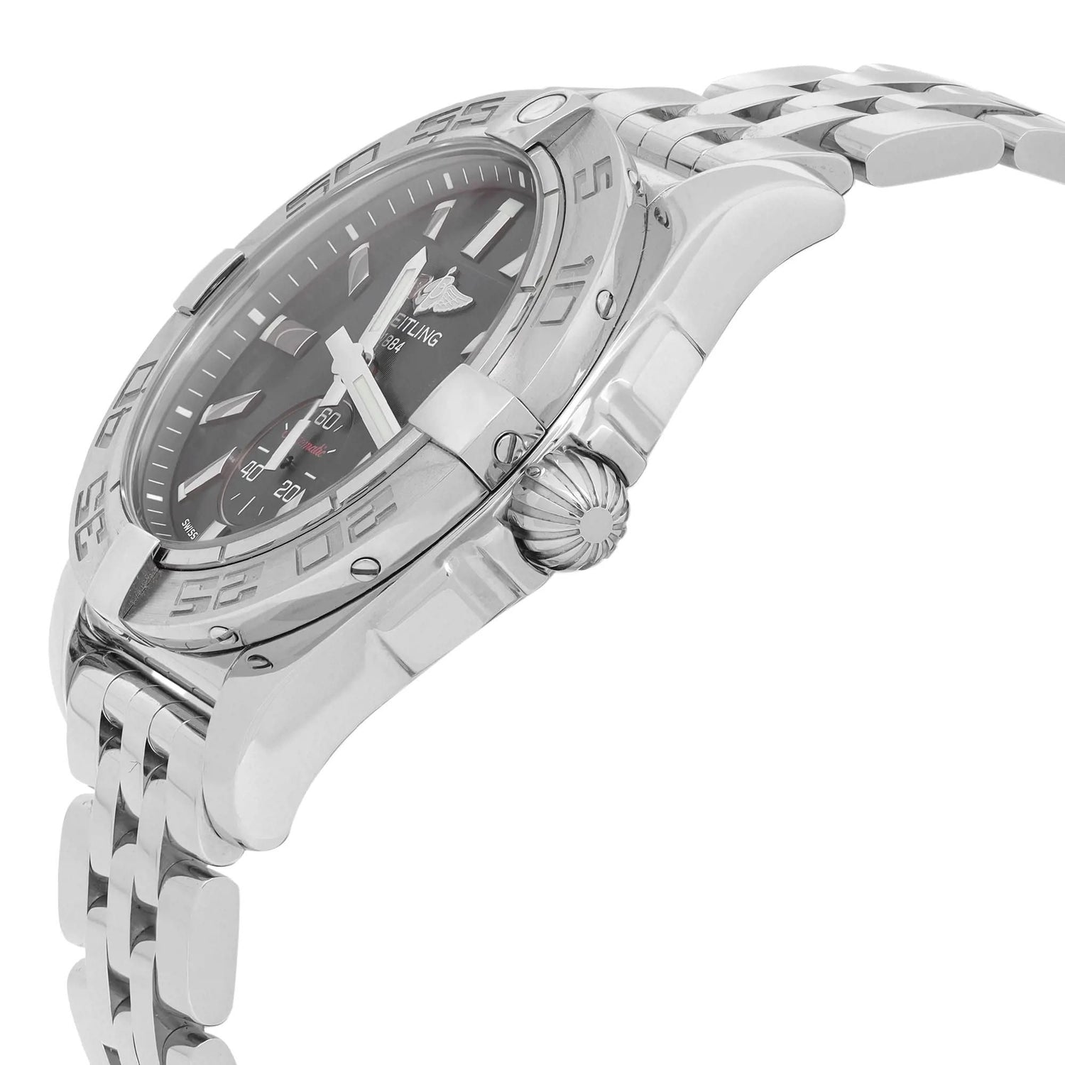 Breitling Galactic 36 Steel Black Dial Automatic Unisex Watch A3733011/BA33SS