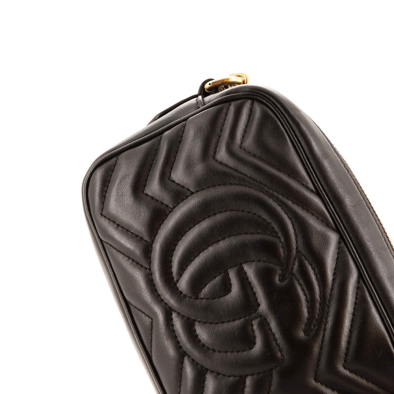 Gucci GG Marmont Shoulder Bag Matelasse Leather Mini