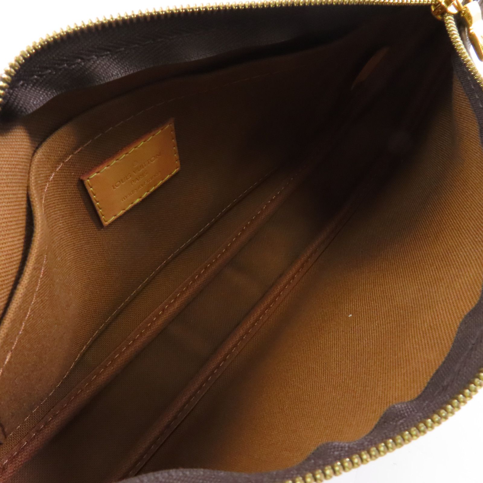 Louis Vuitton Monogram Multi Pochette Accessories Brown 2way Shoulder Bag M 44840
