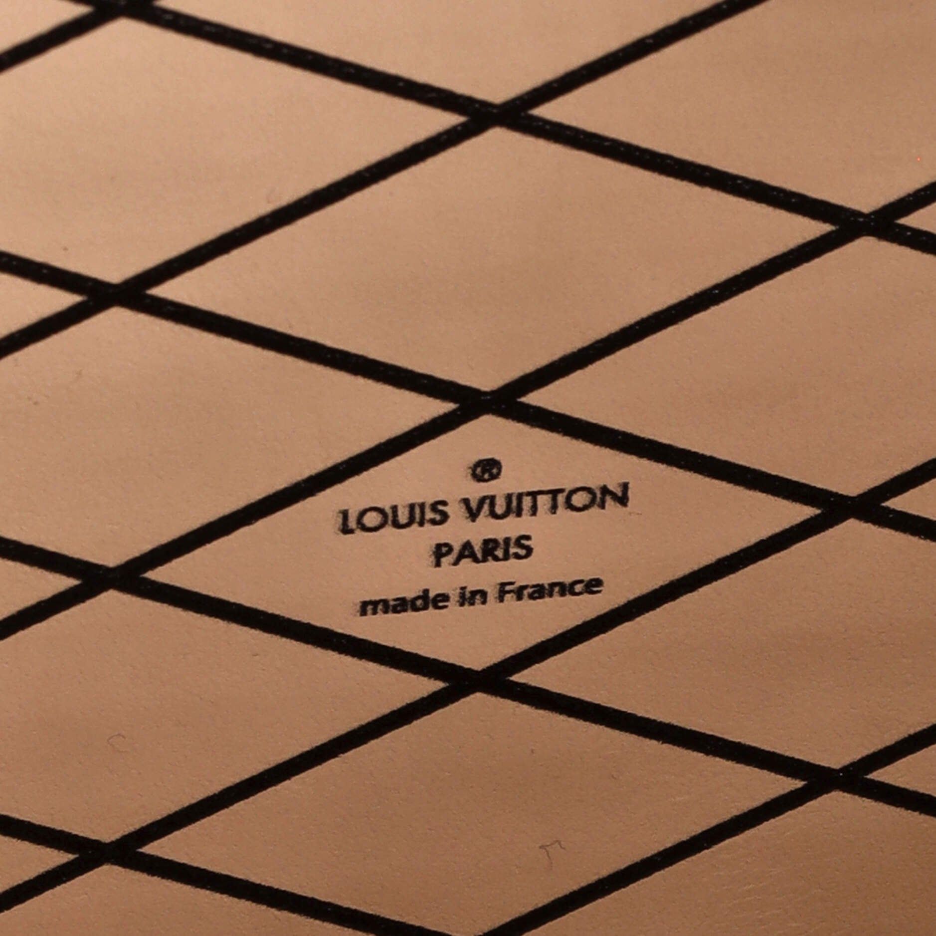 Louis Vuitton Petite Malle Handbag Limited Edition Kabuki Monogram Canvas