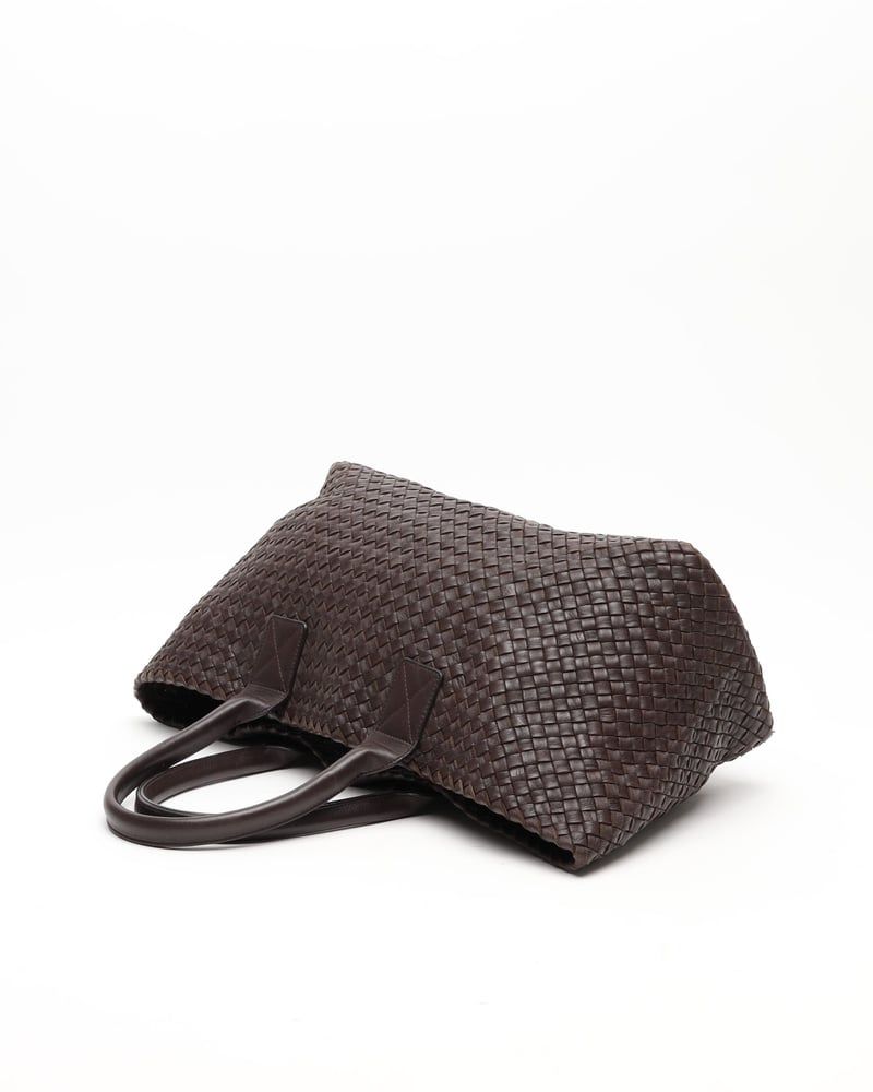 Bottega Veneta Intrecciato Cabat MM Tote Bag