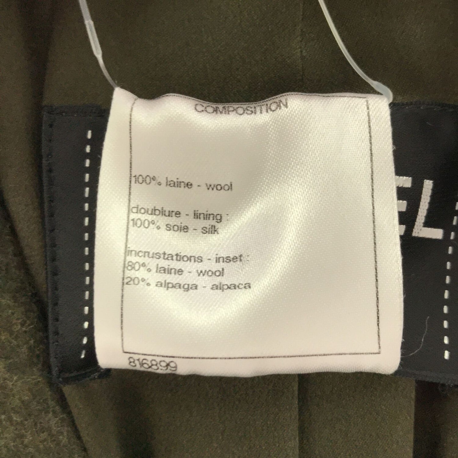 Chanel Green Wool Coat P 517704w 05664