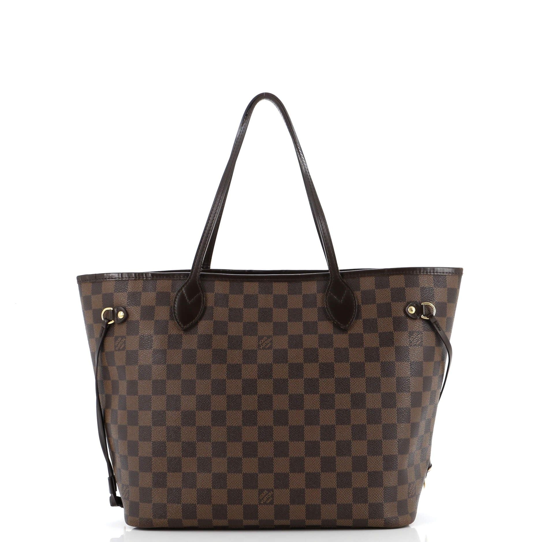 Louis Vuitton Neverfull Nm Tote Damier Mm