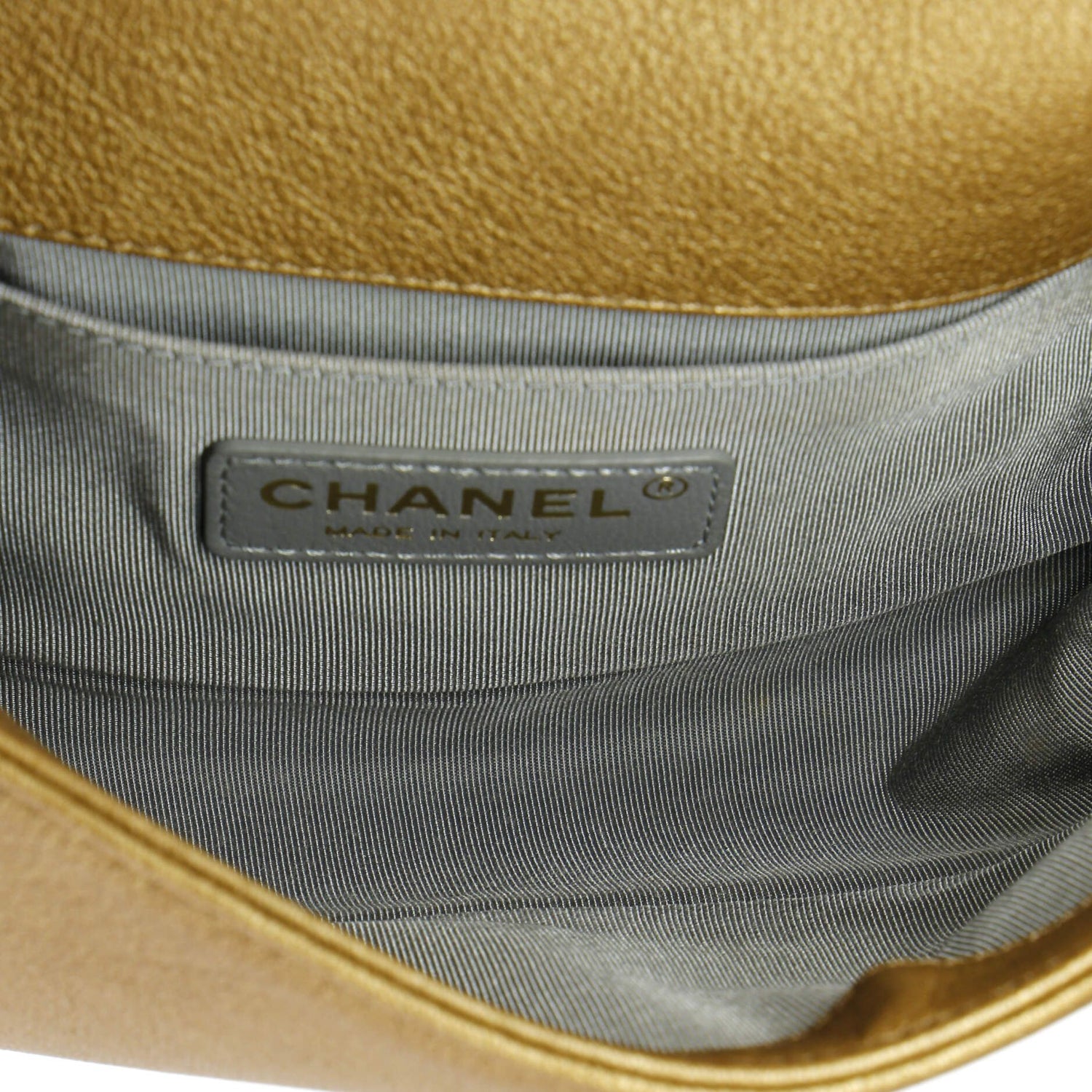 Chanel Boy Flap Bag Woven Leather Small