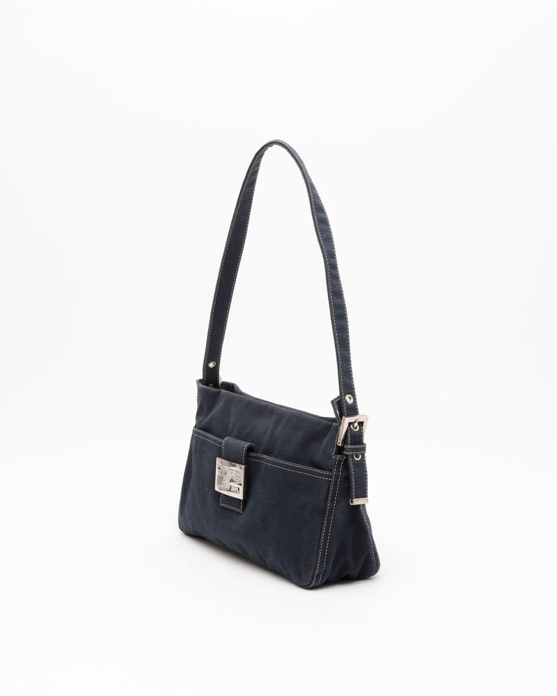 Fendi FF Denim Bag