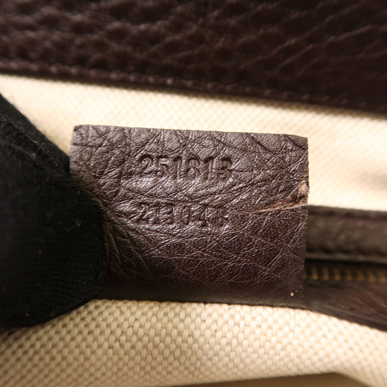 Gucci Canvas/leather Double G Boston Bag Kinsenhajitonbao/hand-turned Bag Palm Color Boston Bag Brown Canvas 2