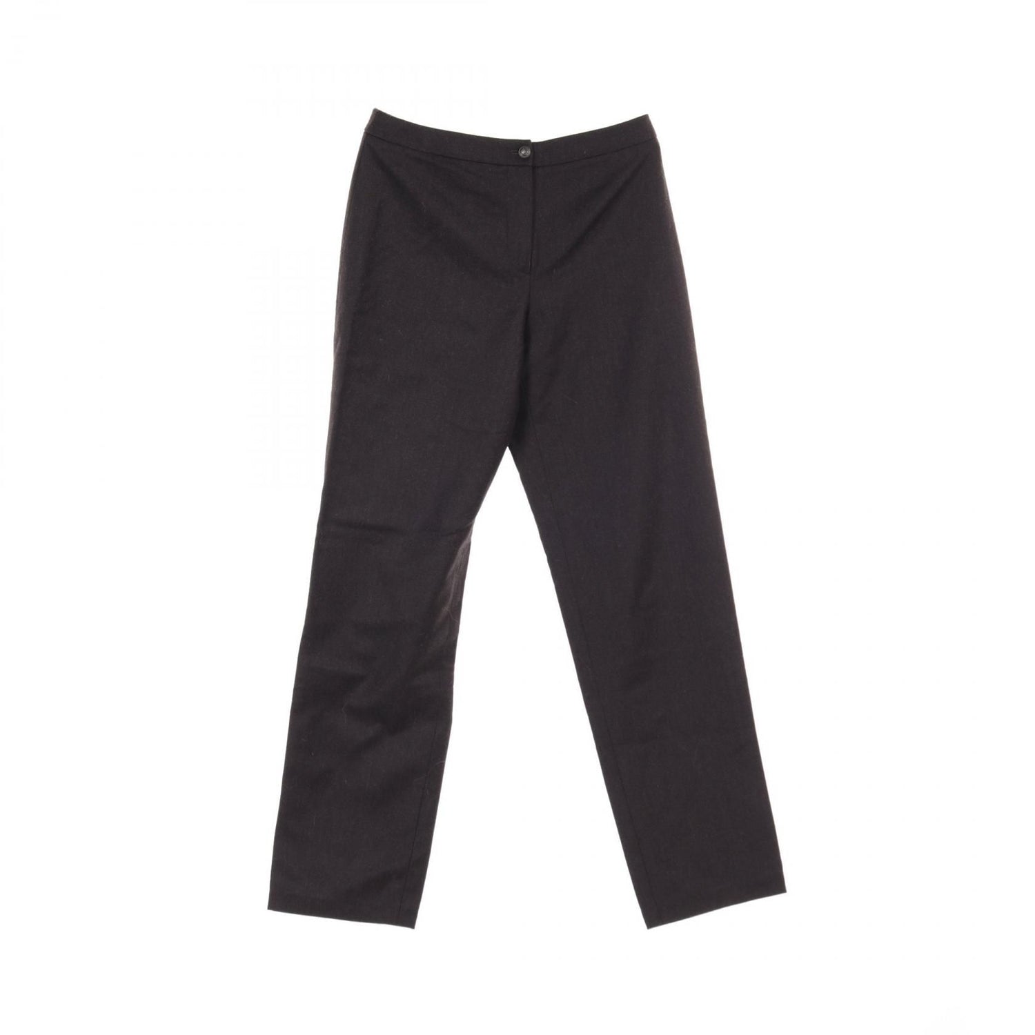 Chanel Brown Pants Wool Cashmere P 21956