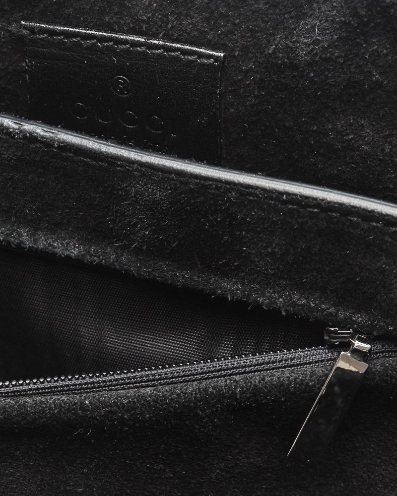 Gucci Bamboo Wool Tote Bag
