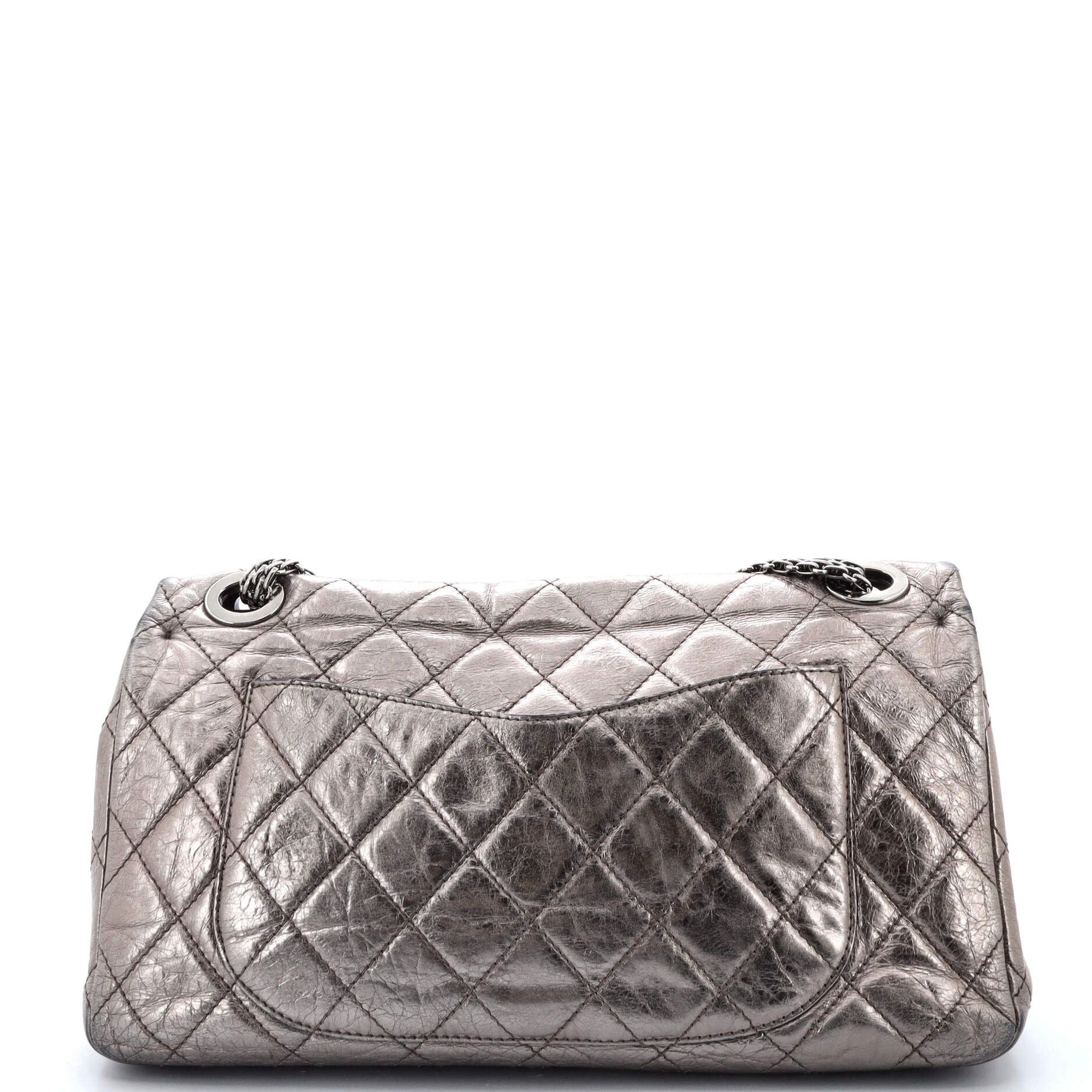Chanel Reissue 2.55 Flap Bag Quilted Metallic Aged Calfskin 227