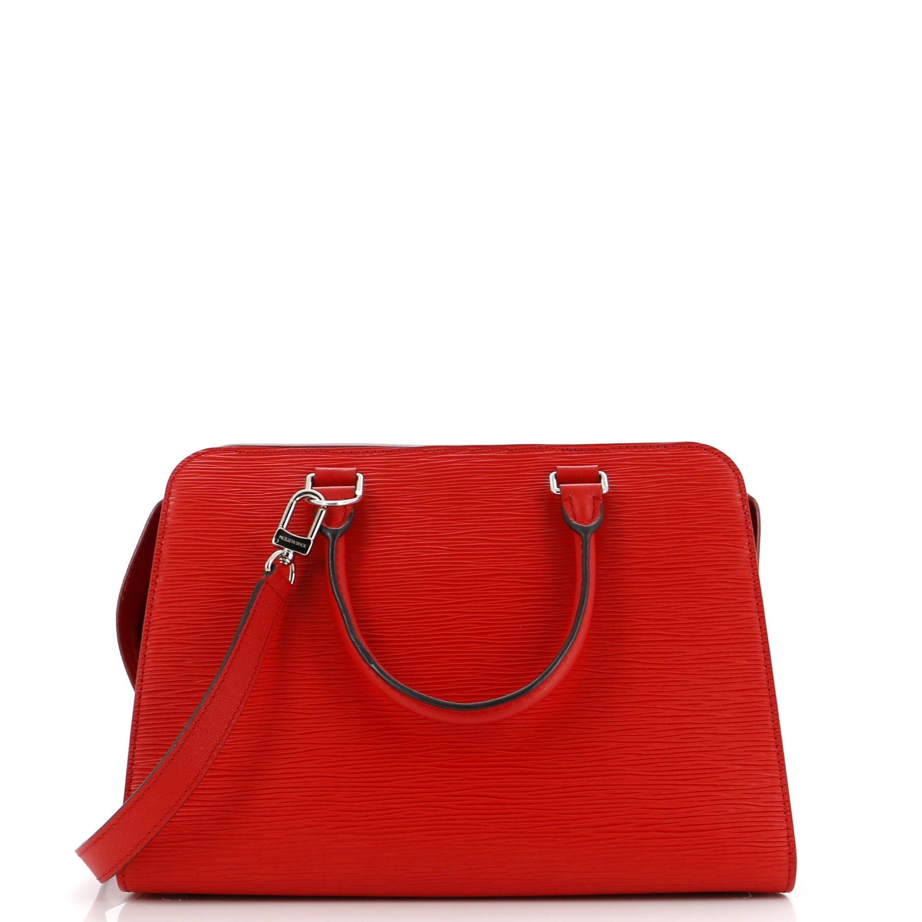 Louis Vuitton Vaneau Handbag Epi Leather Mm