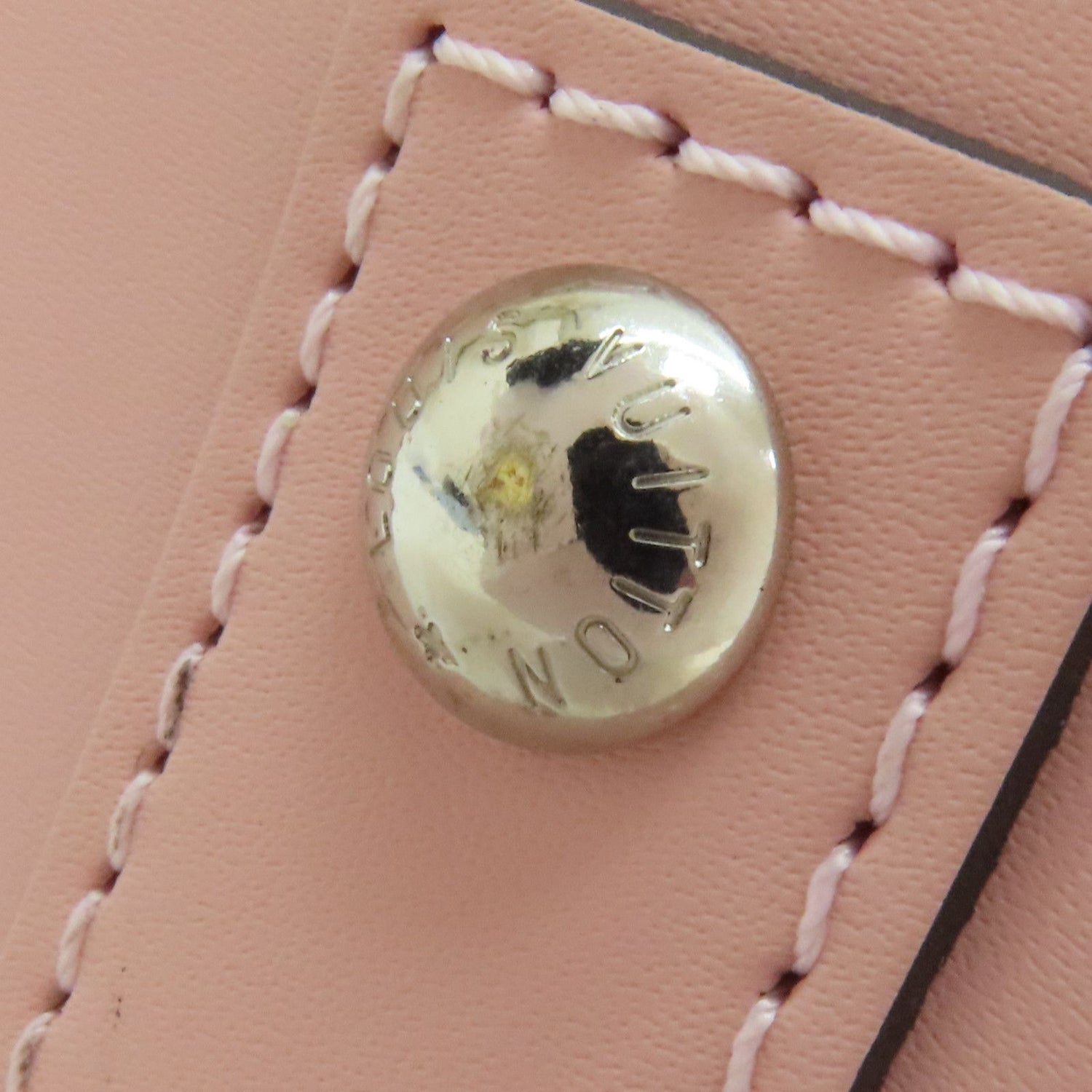 Louis Vuitton Alma Bb Shoulder Bag Epi Leather Pink (no Key) M 41327