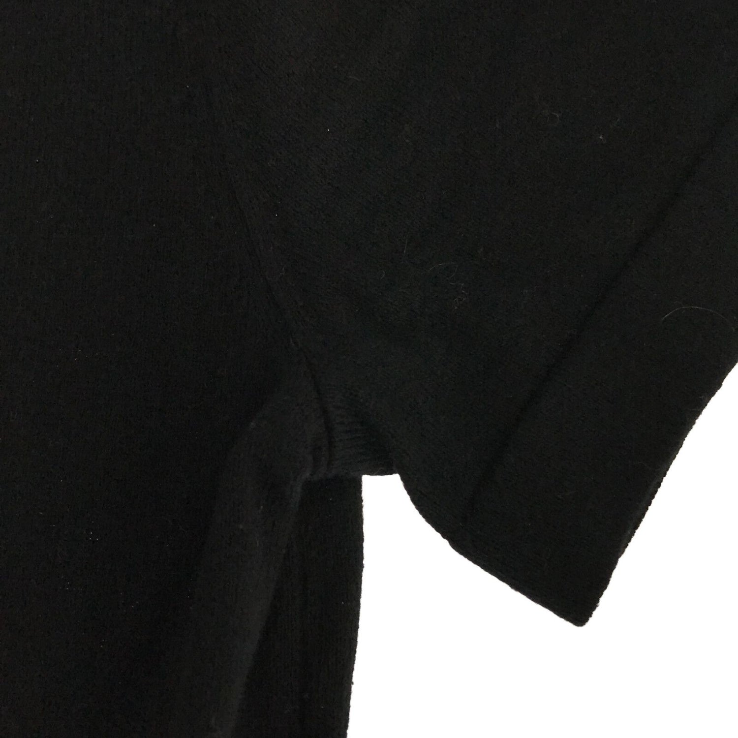 Chanel Short Sleeve T-shirt Black Cotton 36