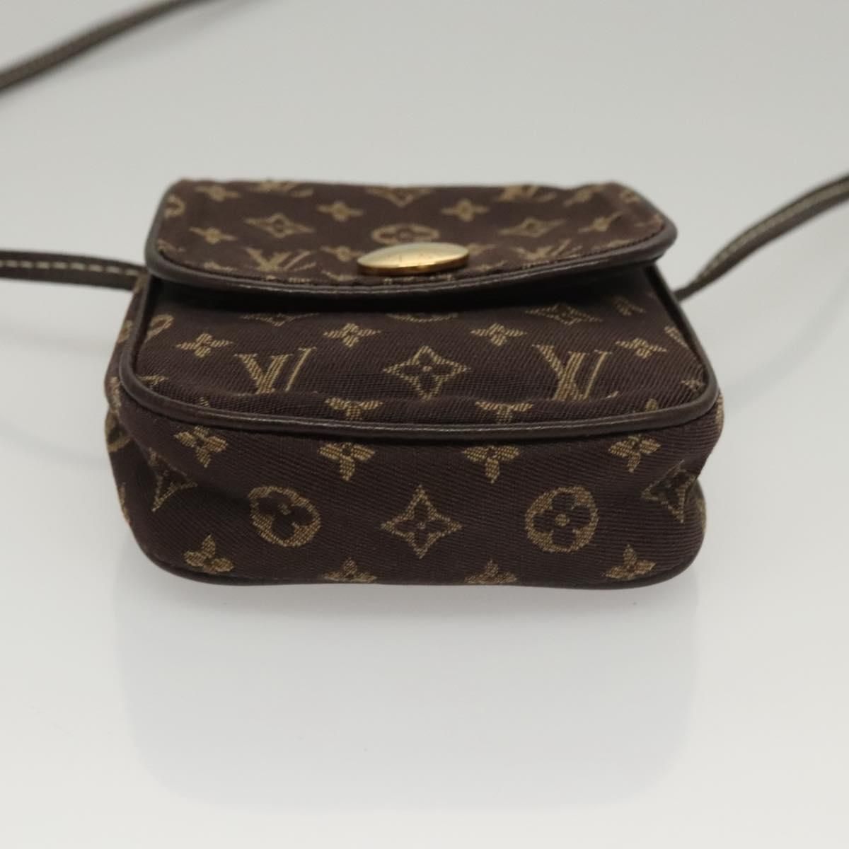 Louis Vuitton Monogram Mini Pochette Cancun Pouch Brown M 95313 Lv Auth
