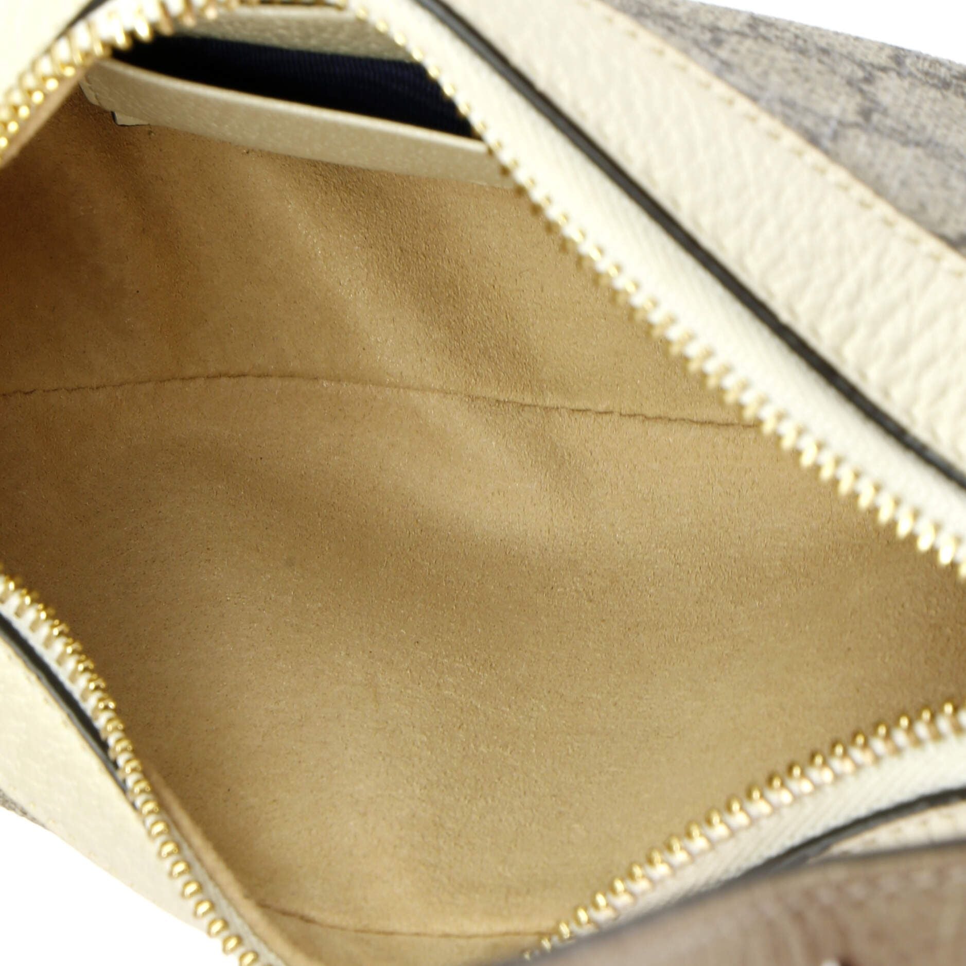 Gucci Ophidia Zip Hobo Gg Coated Canvas Mini