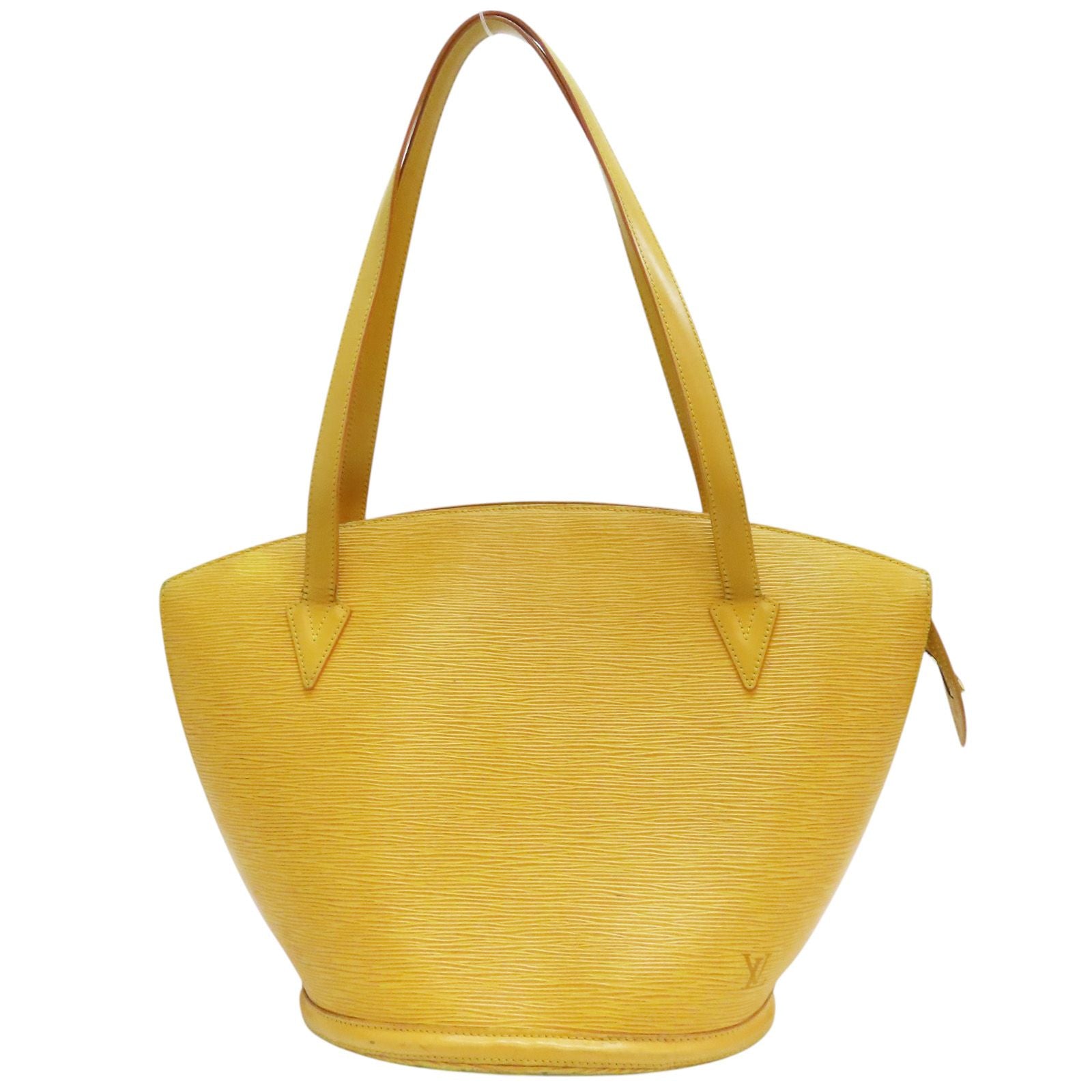 Louis Vuitton Saint Jacques Shoulder Bag Epi Leather Yellow M 52269