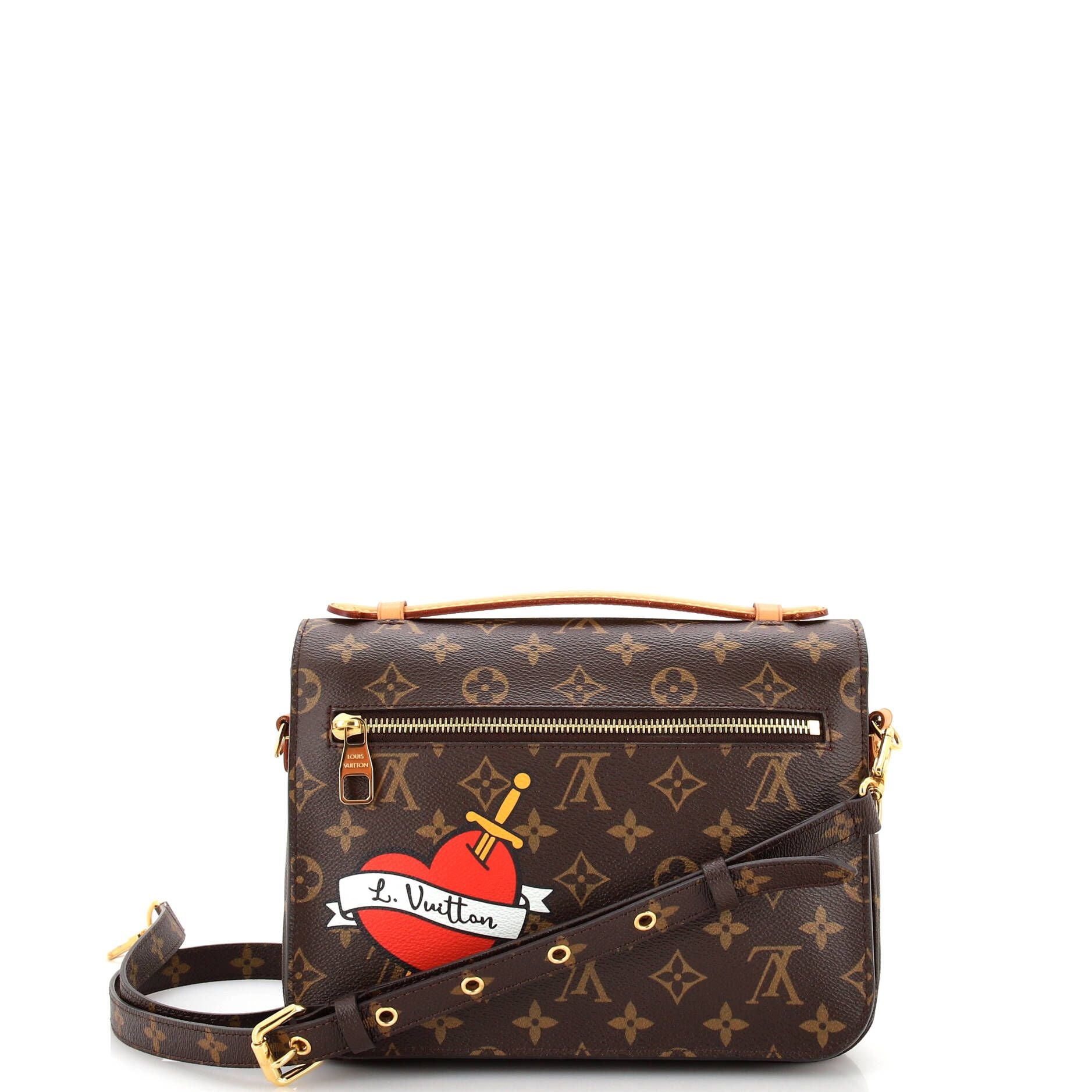 Louis Vuitton Pochette Metis Limited Edition Patches Monogram Canvas