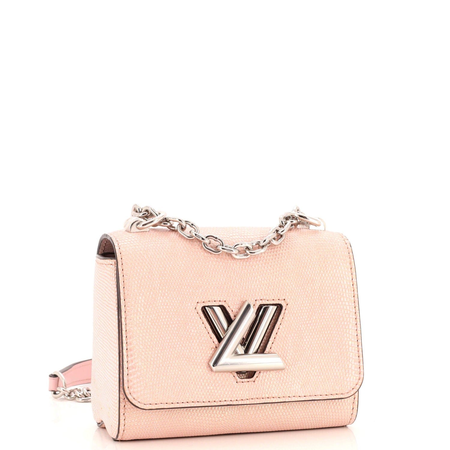 Louis Vuitton Twist Handbag Lizard Mini