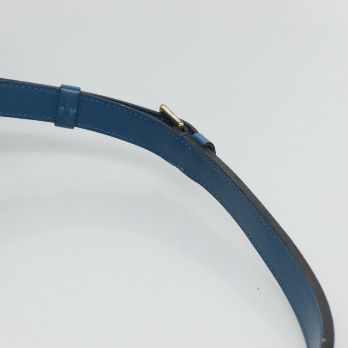 Louis Vuitton Epi Petit Noe Shoulder Bag Blue M 44105 Lv Auth