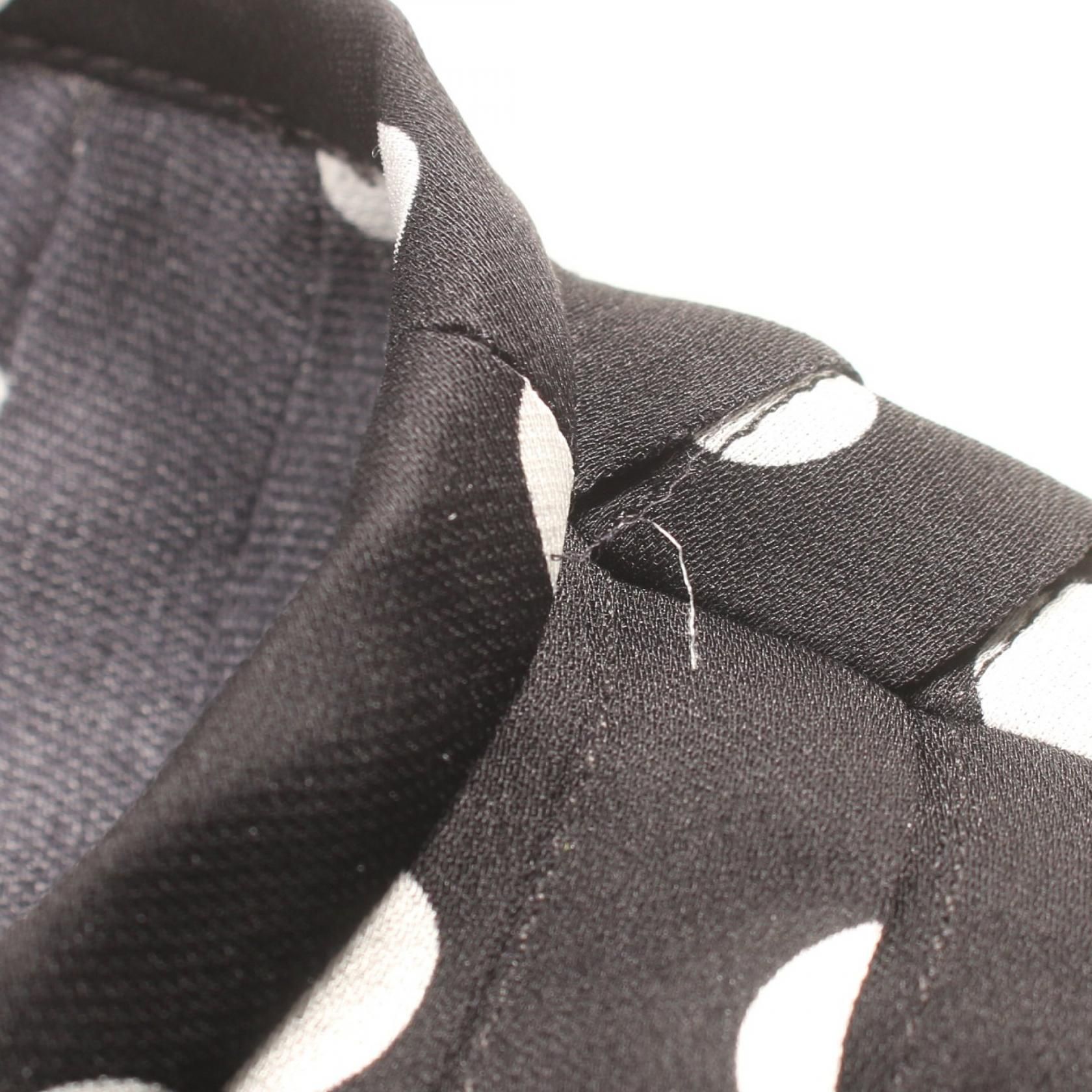 Louis Vuitton Black White Blouse