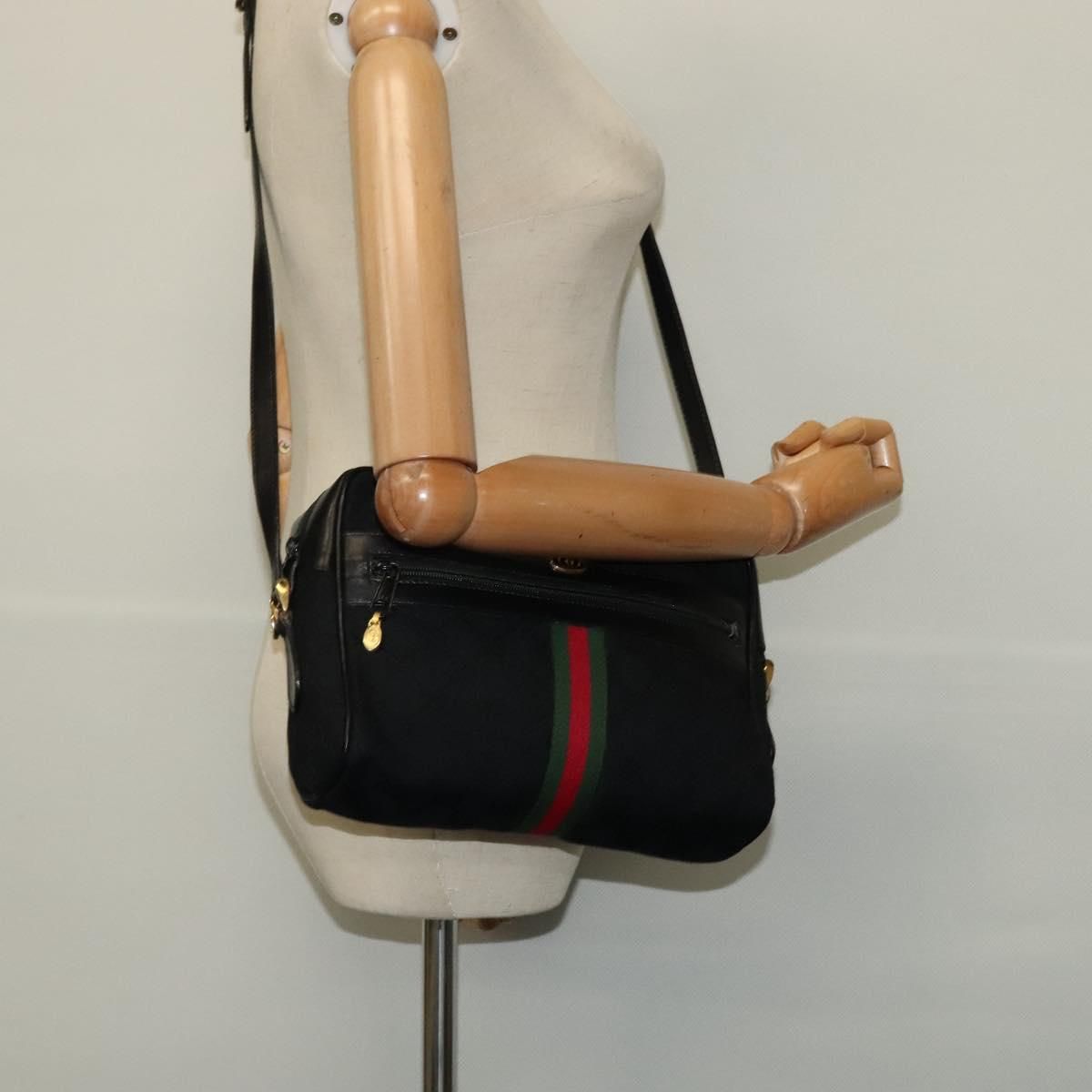 Gucci GG Canvas Sherry Line Shoulder Bag