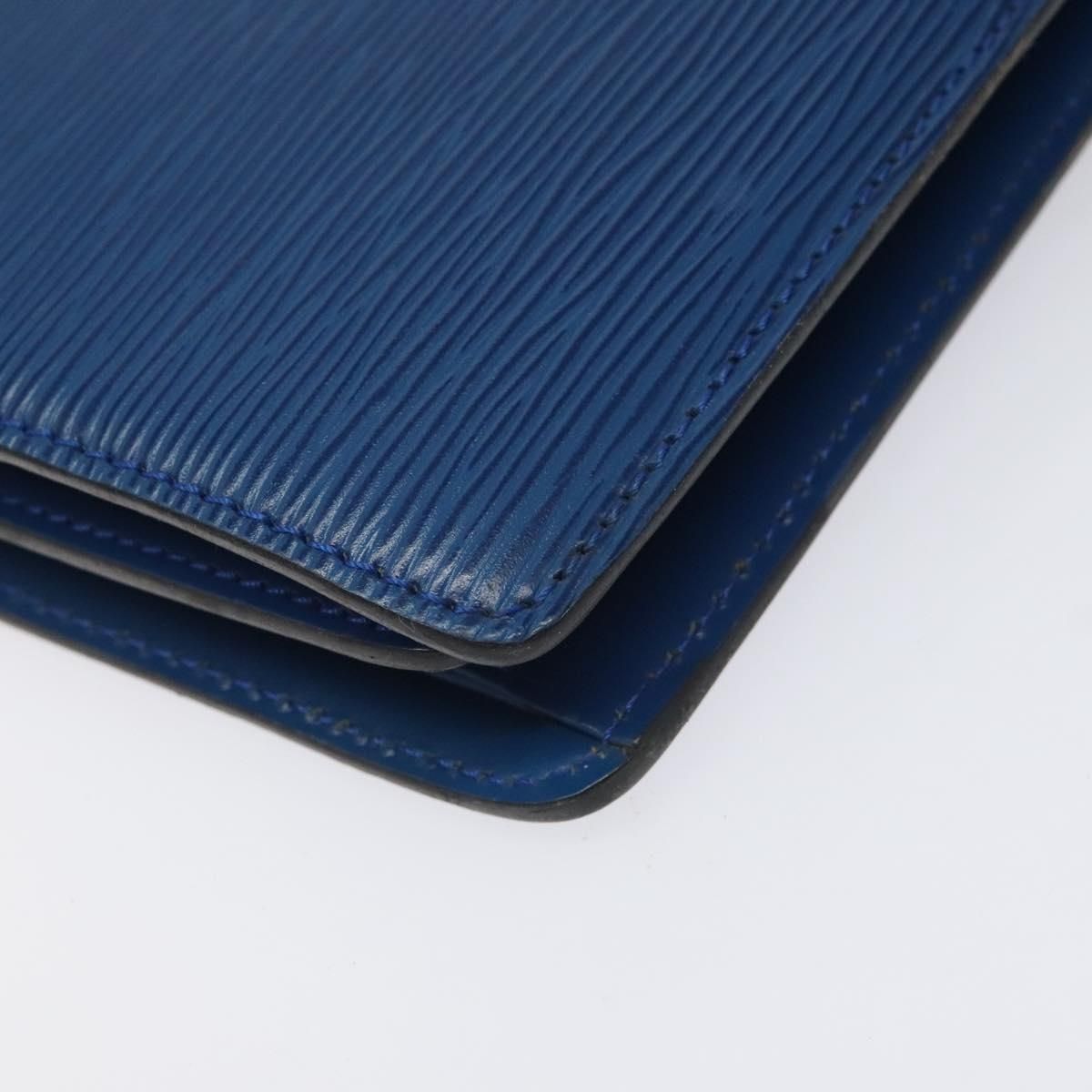 Louis Vuitton Epi Capuchin Shoulder Bag Blue M 52345 Lv Auth