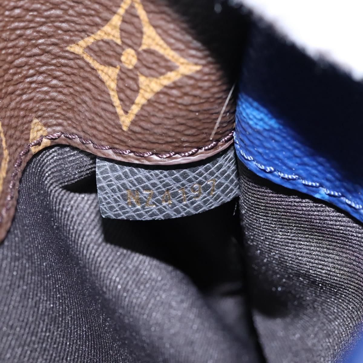 Louis Vuitton Monogram Pacific Split Sacoche Shoulder Bag Blue M 43854 Auth