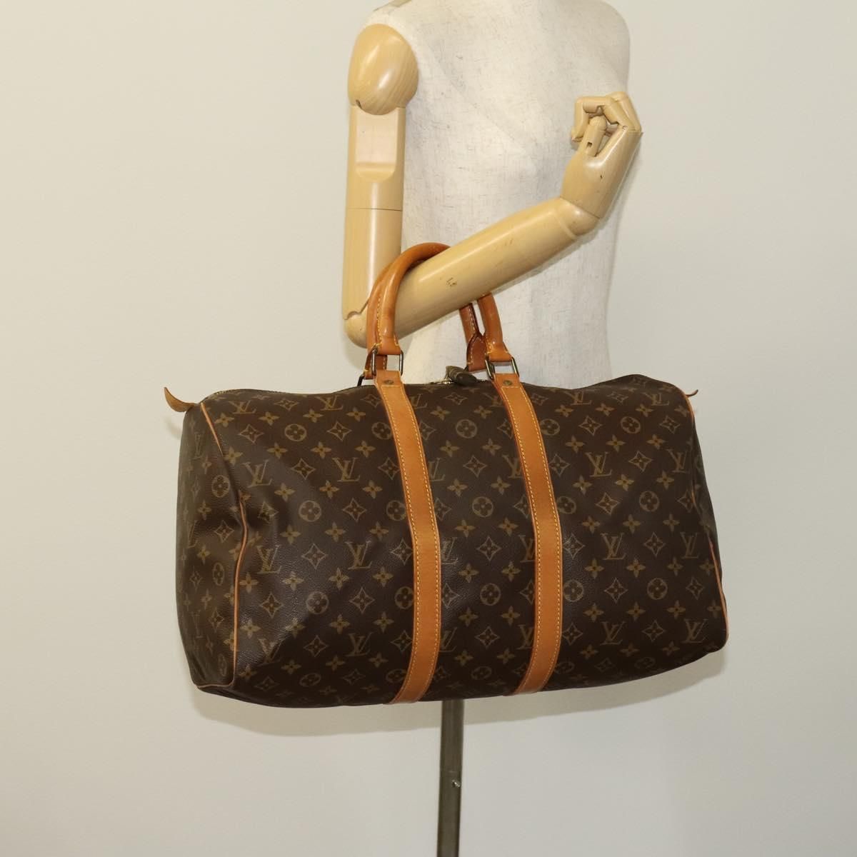 Louis Vuitton Monogram Keepall 45 Boston Bag M 41428 Lv Auth