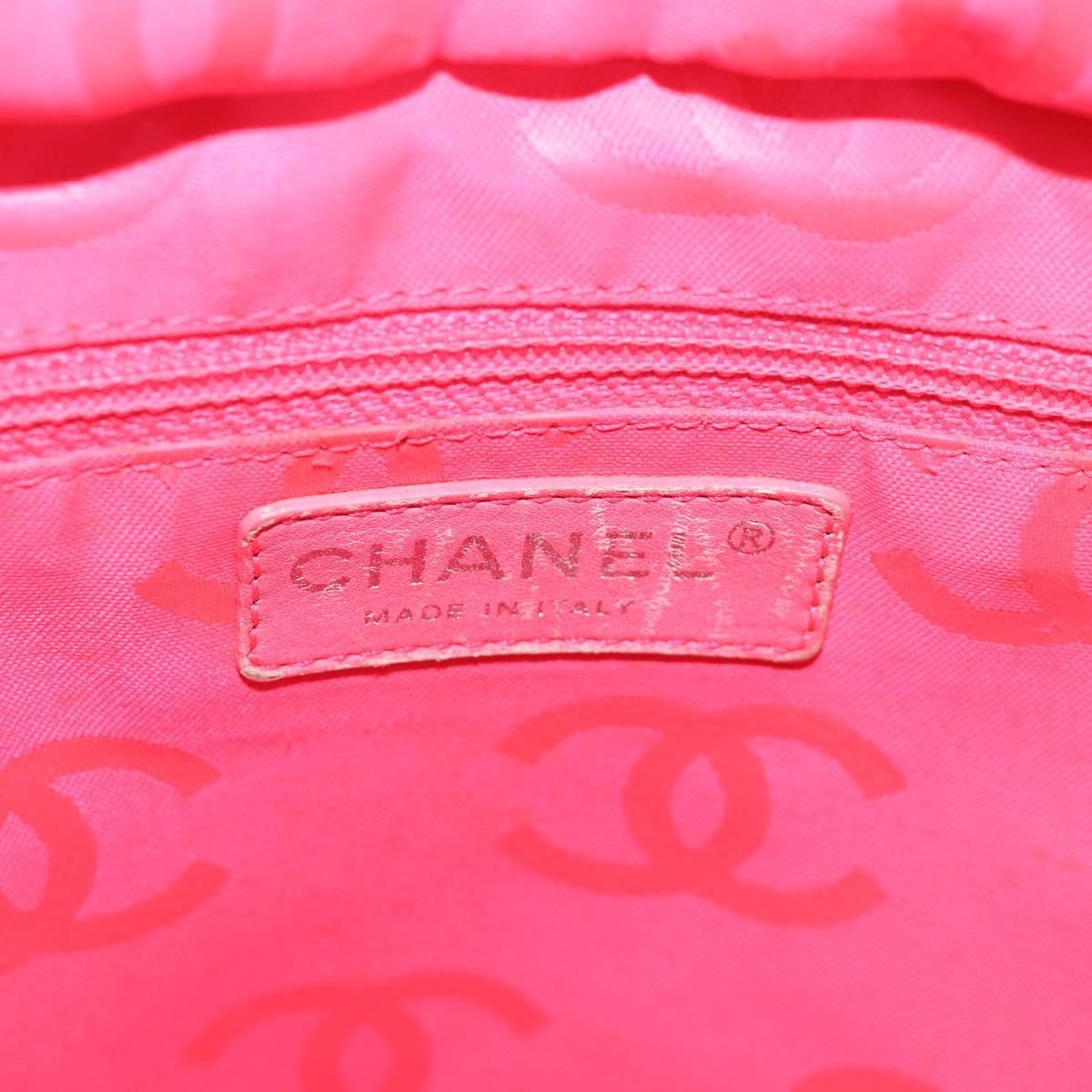 Chanel Cambon Line Matelasse Tote Bag Leather Black Silver Cc Auth