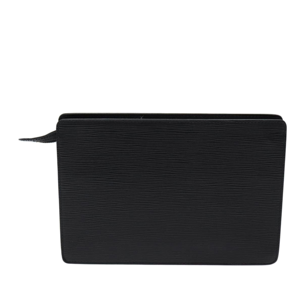 Louis Vuitton Epi Pochette Homme Clutch Bag Black M 52522 Lv Auth