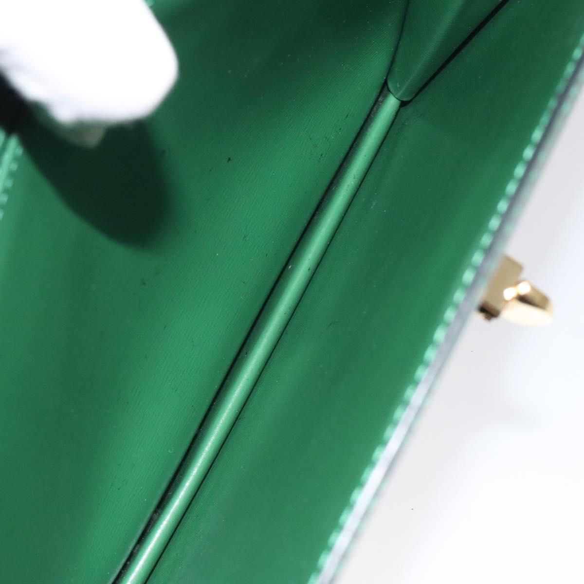 Louis Vuitton Epi Capuchin Shoulder Bag Green M 52344 Lv Auth