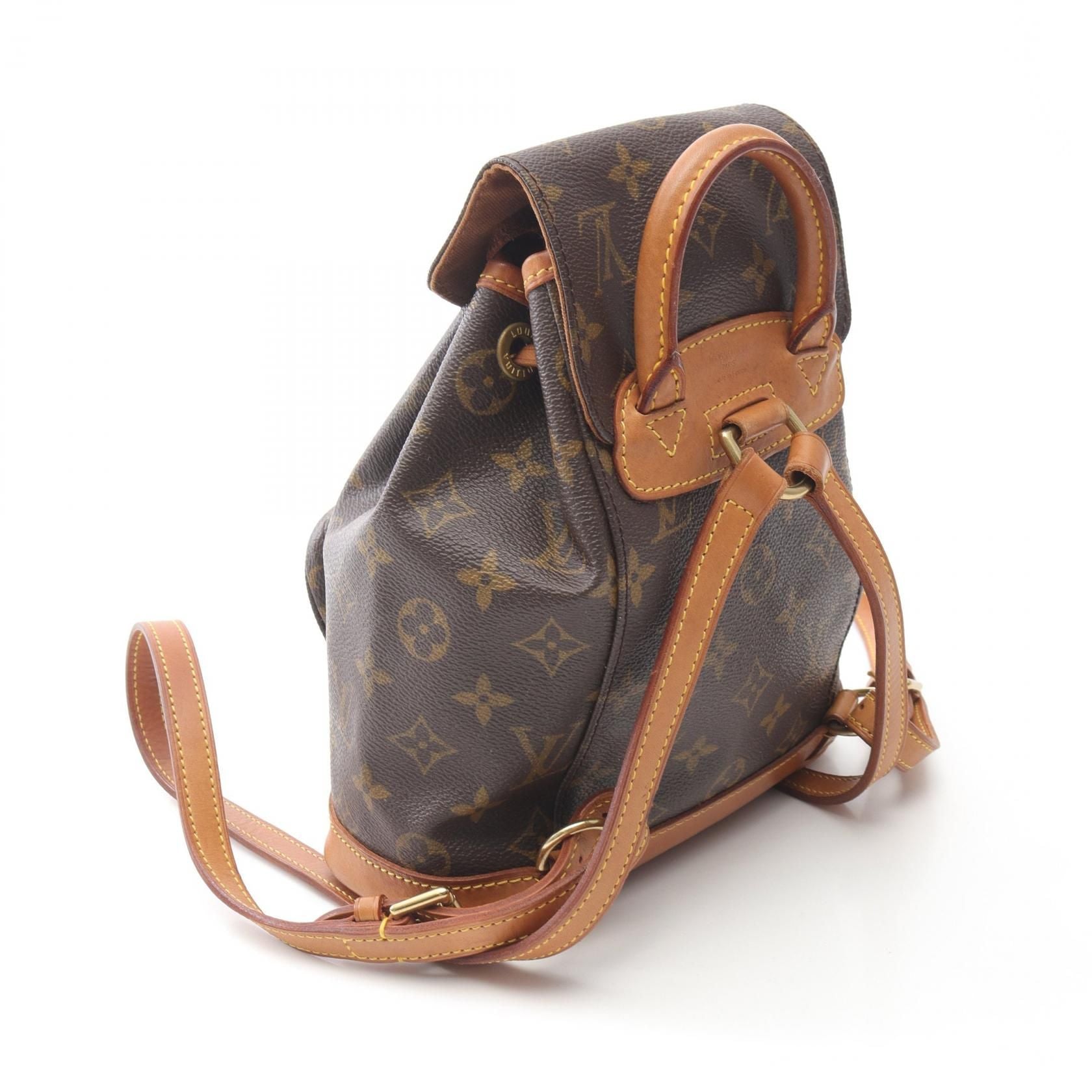 Louis Vuitton Mini Montsouris Brown Backpack Backpack M 51137