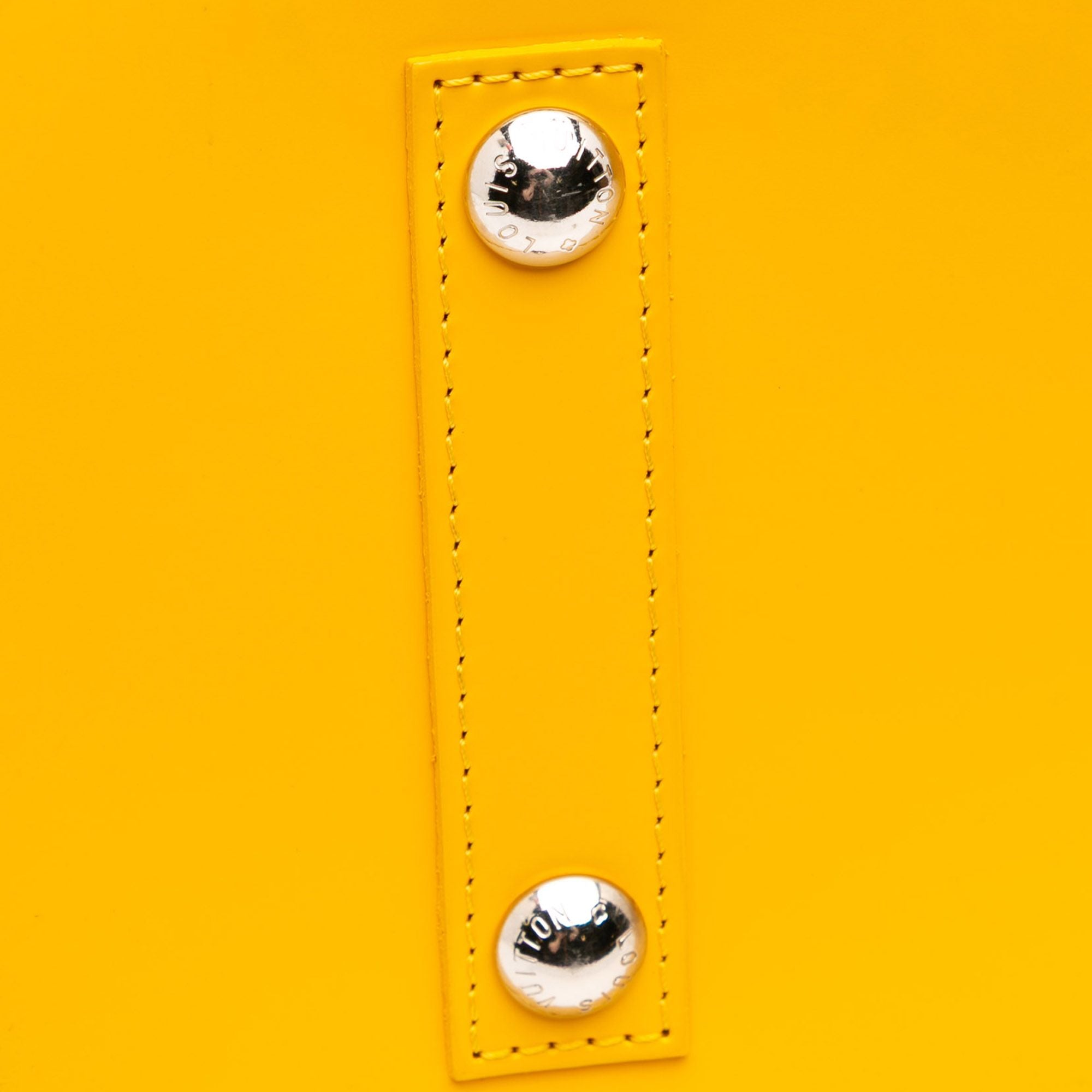 Louis Vuitton Epi Alma PM Yellow