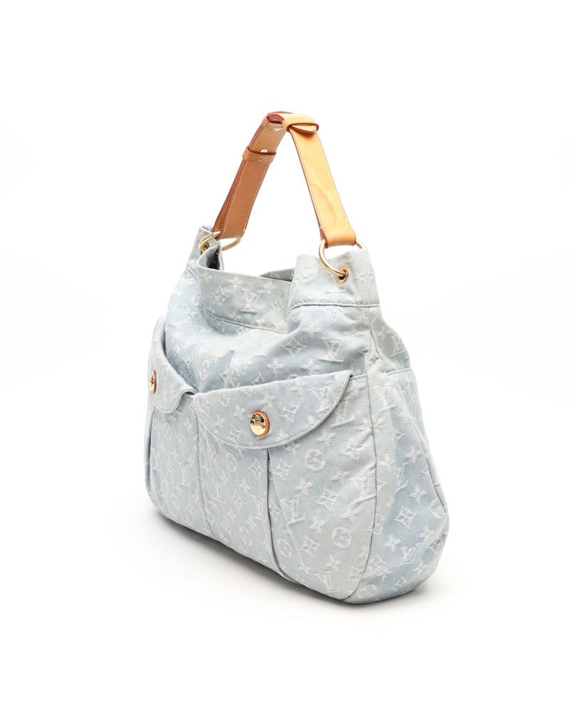 Louis Vuitton Monogram Denim Daily GM Bag