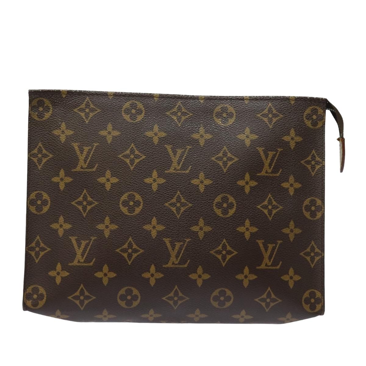 Louis Vuitton Monogram Poche Toilette 26 Pouch M 47542 Lv Auth