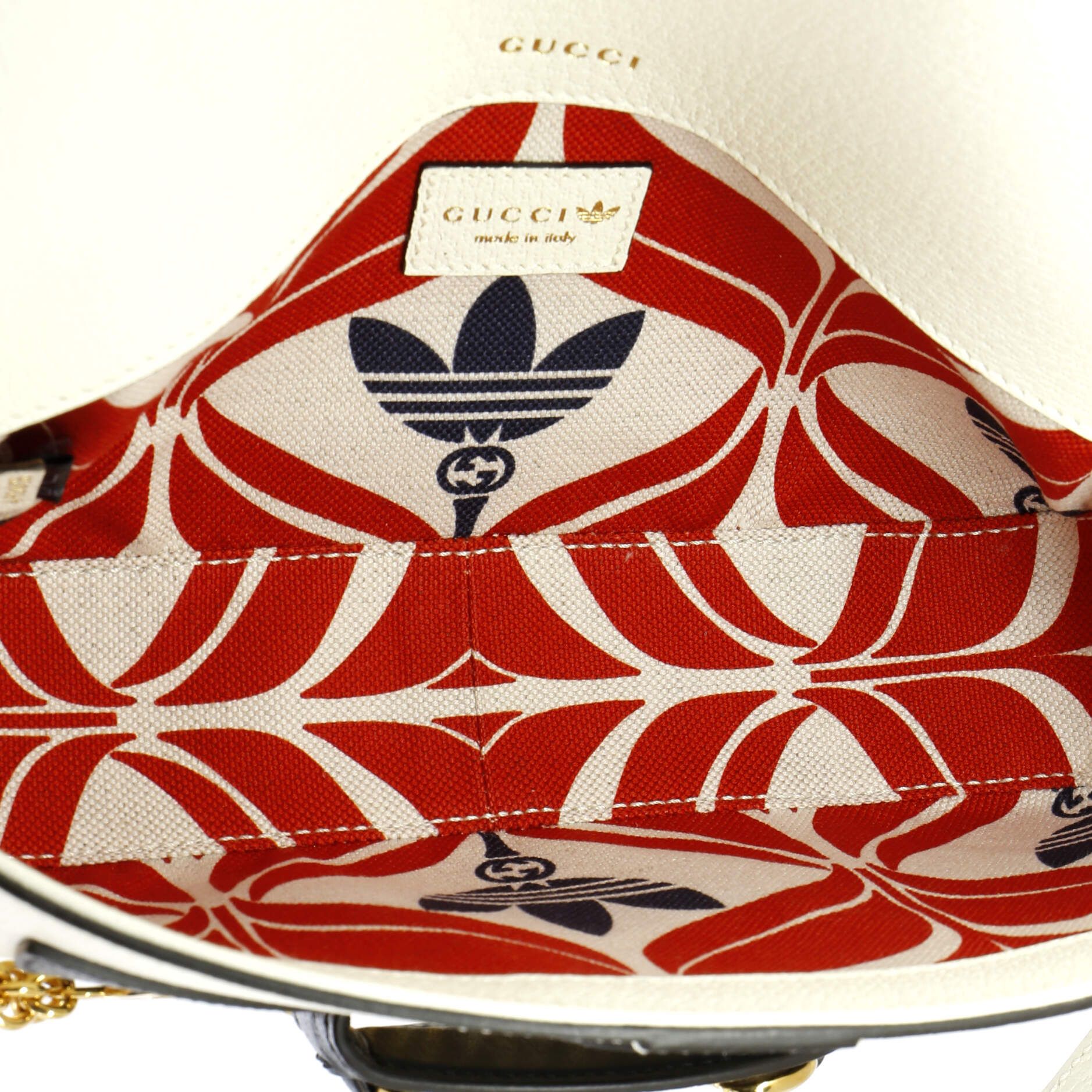 Gucci X Adidas Horsebit 1955 Shoulder Bag Leather East West