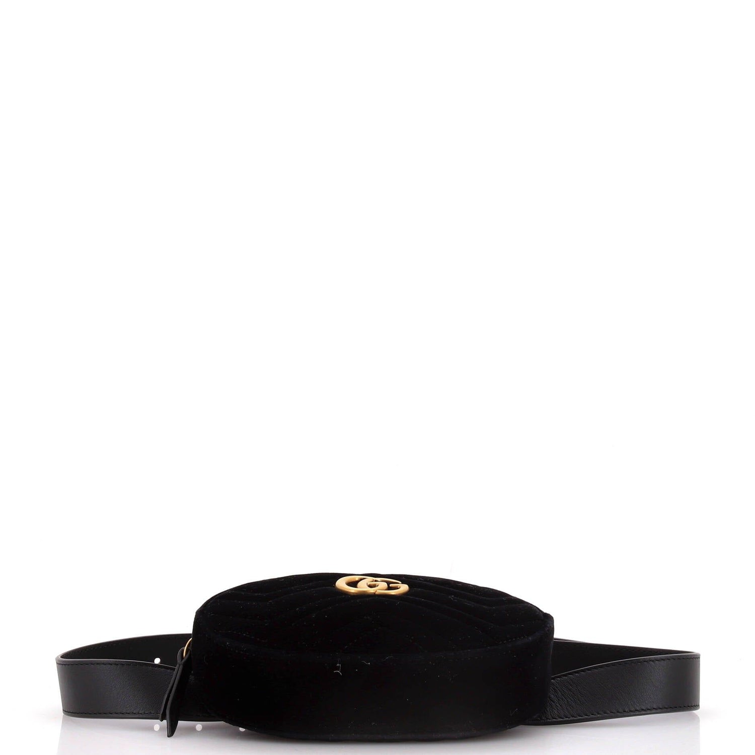 Gucci GG Marmont Belt Bag Matelasse Velvet