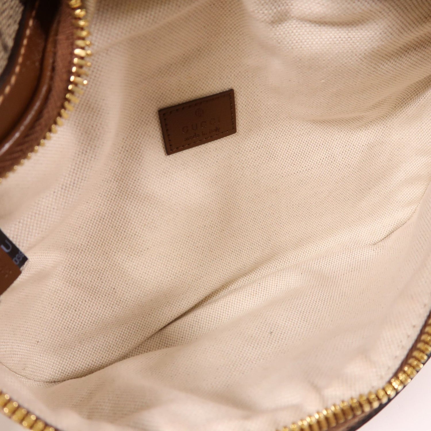 Gucci GG Supreme Monogram Textured Calfskin Retro Interlocking G Belt Bag