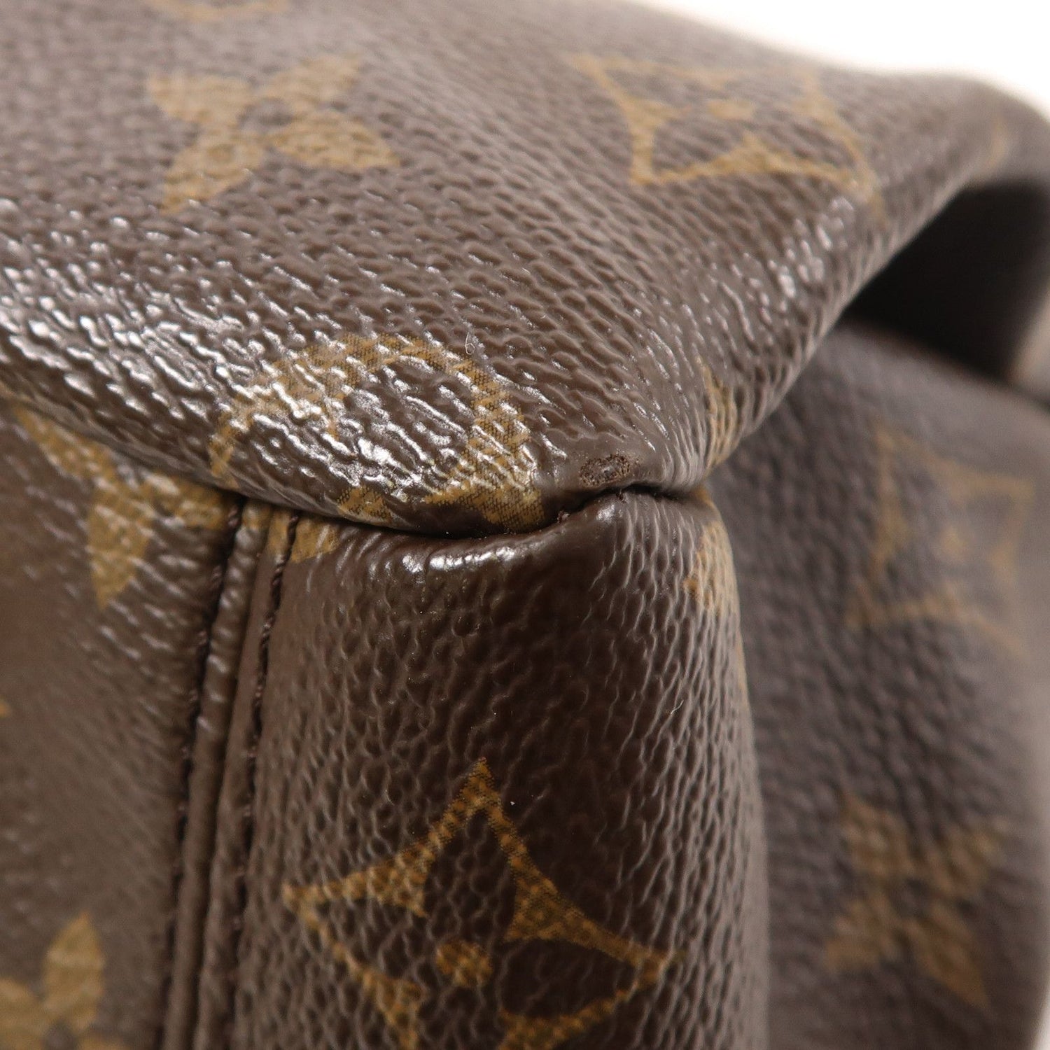 Louis Vuitton Monogram Pallas Hand-milled Shoulder And Back Bags Brown Noir 2way Shoulder Bag M 41064