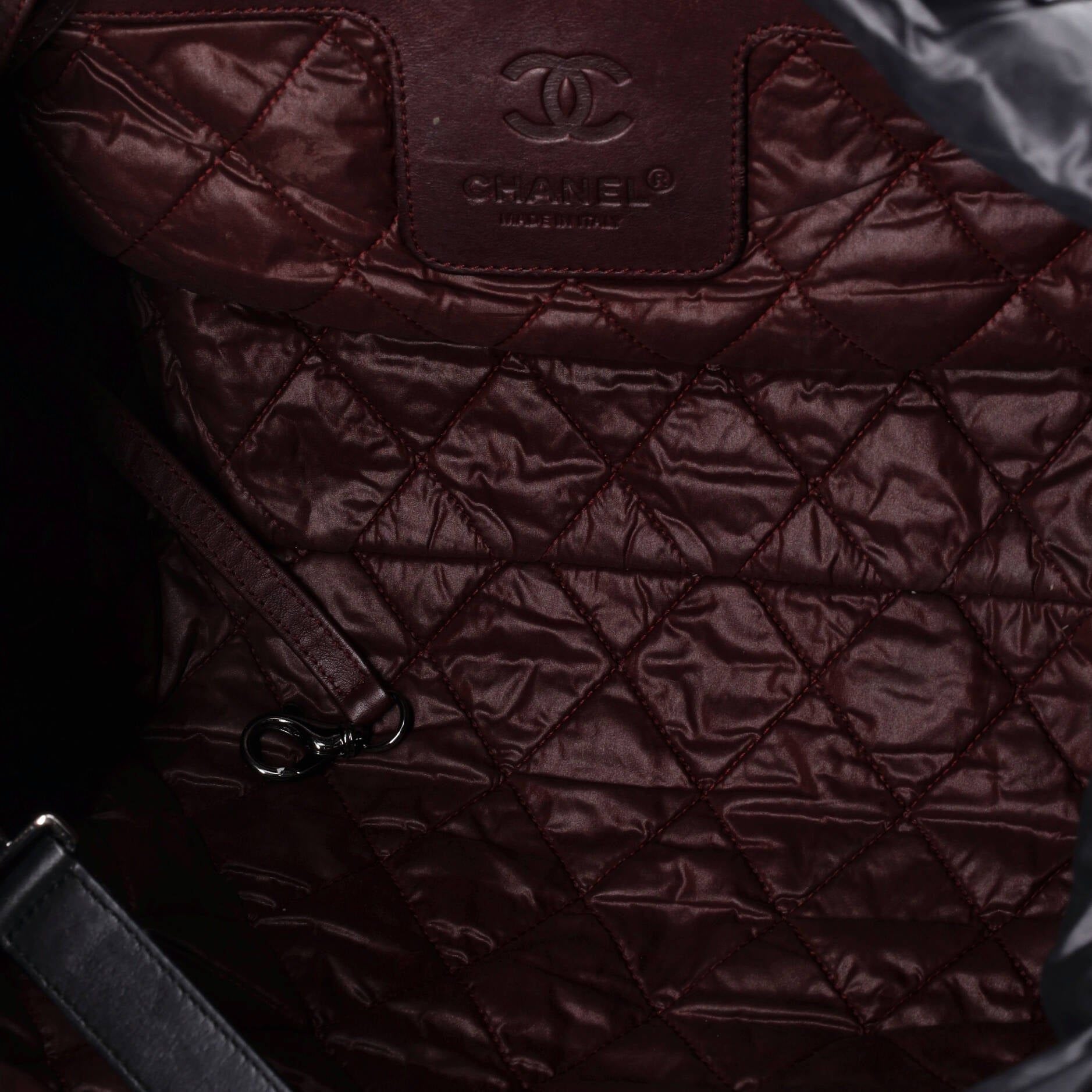 Chanel Coco Cocoon Reversible Tote Quilted Lambskin Small